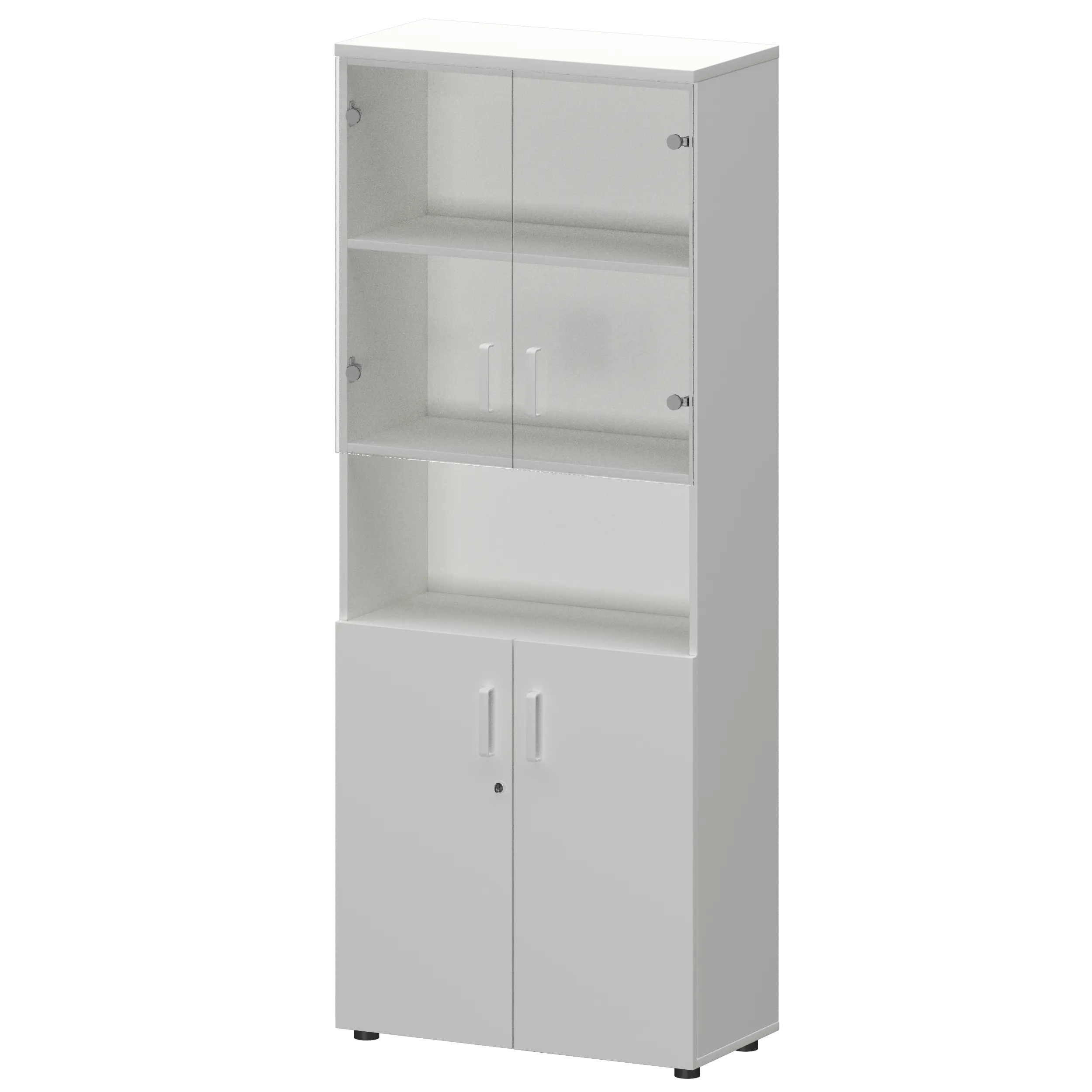 Шкаф Смарт СМШ-58Д2С2 Белый