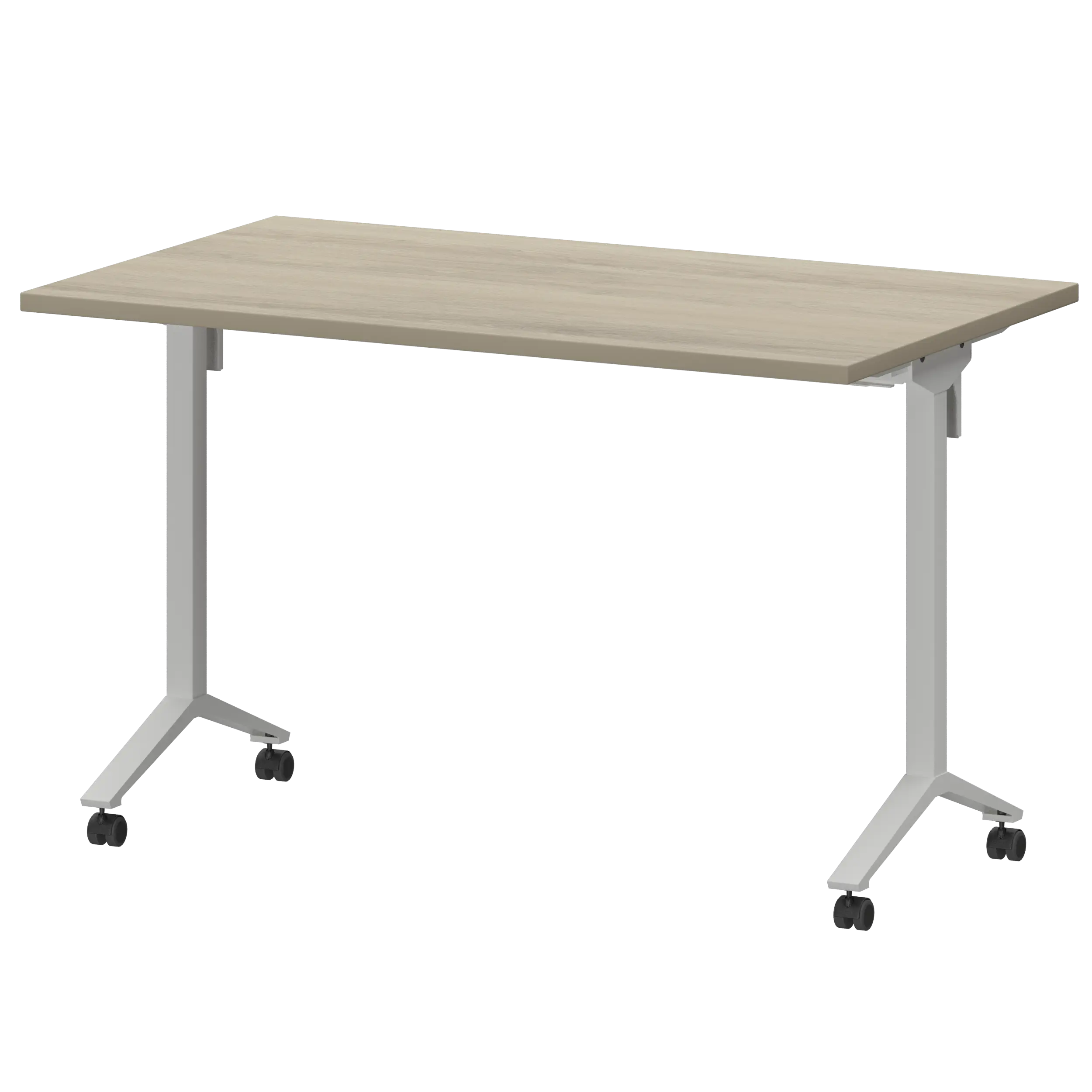 Стол мобильный складной Моби МБ25-120.70 Кронберг/Белый