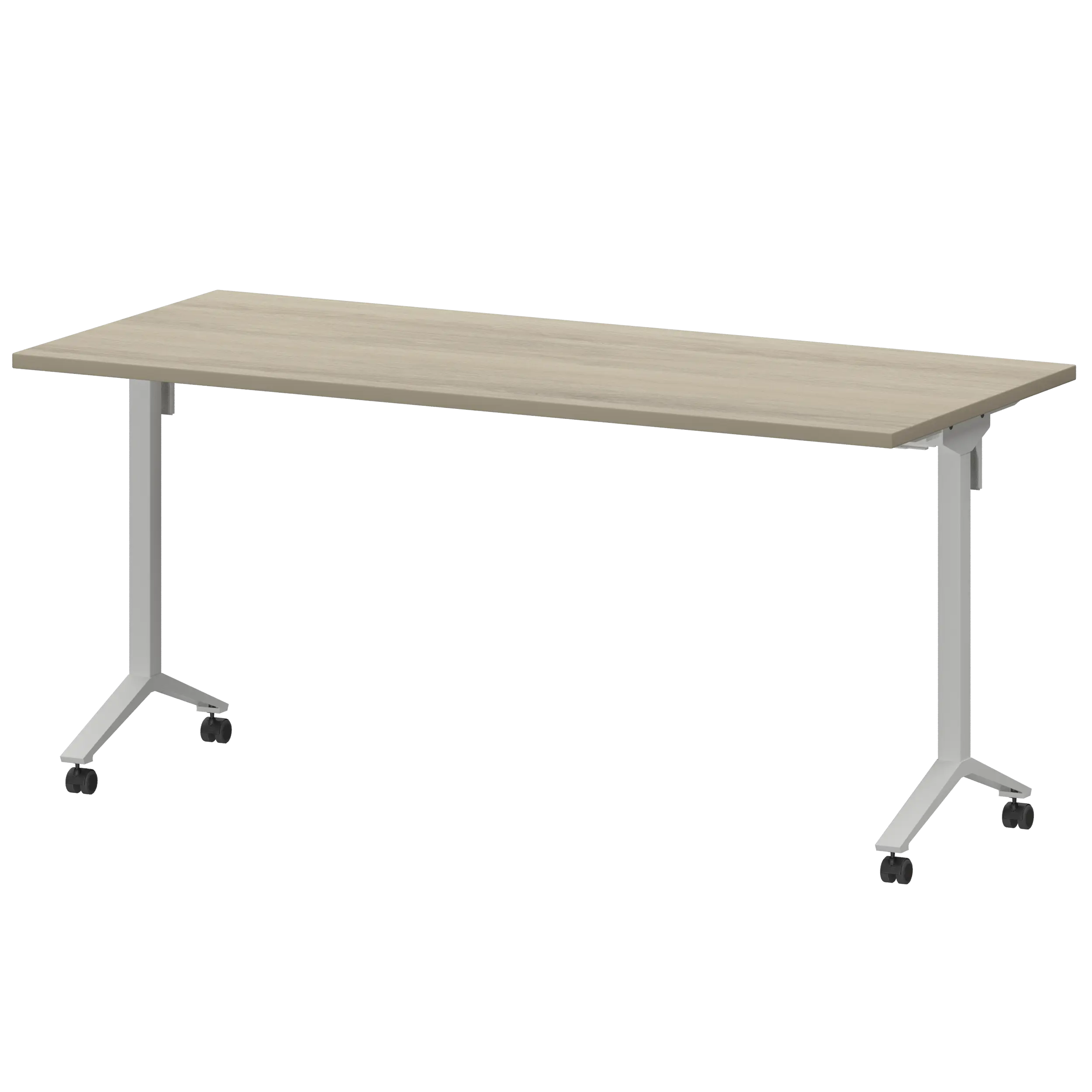 Стол мобильный складной Моби МБ25-160.70 Кронберг/Белый