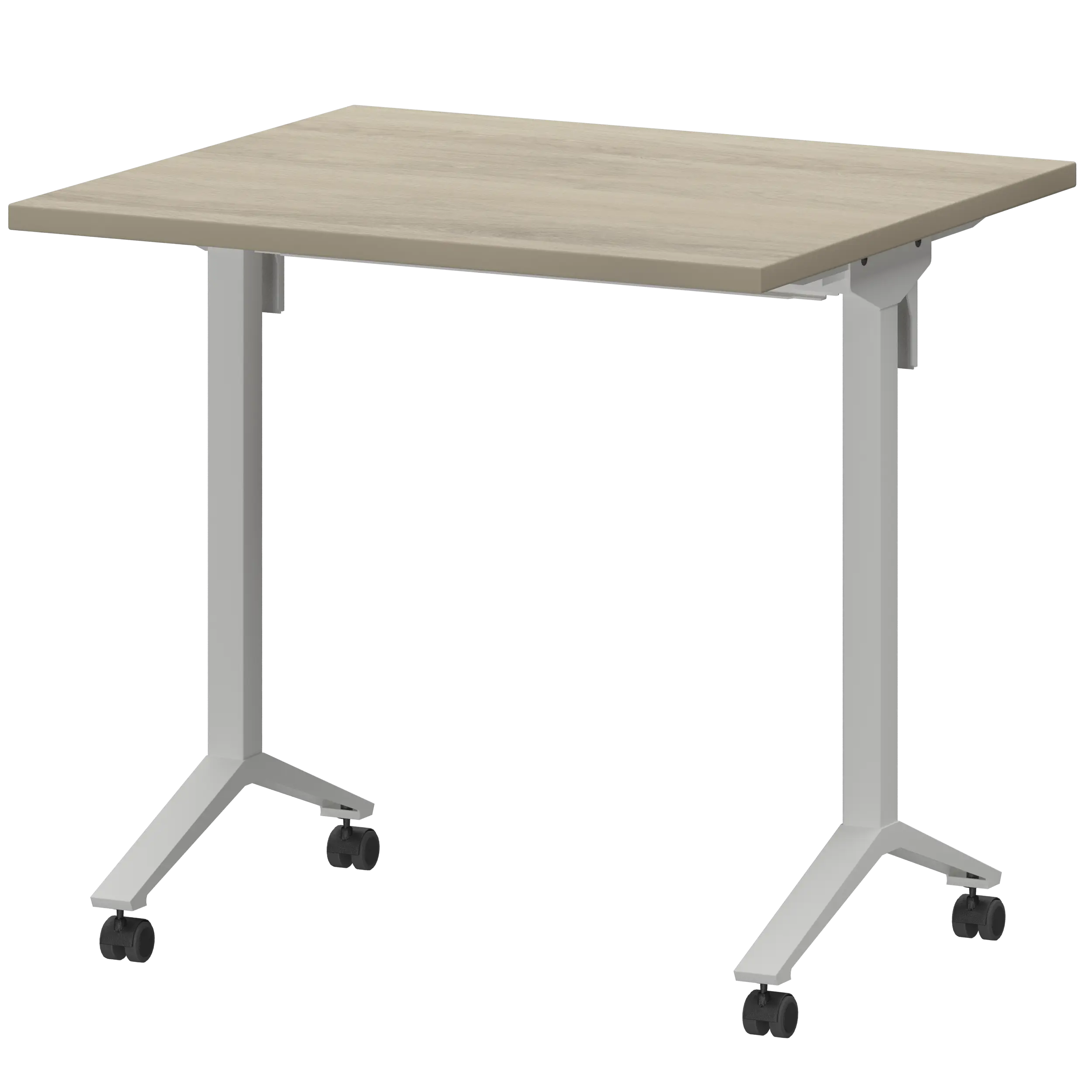 Стол мобильный складной Моби МБ25-80.70 Кронберг/Белый