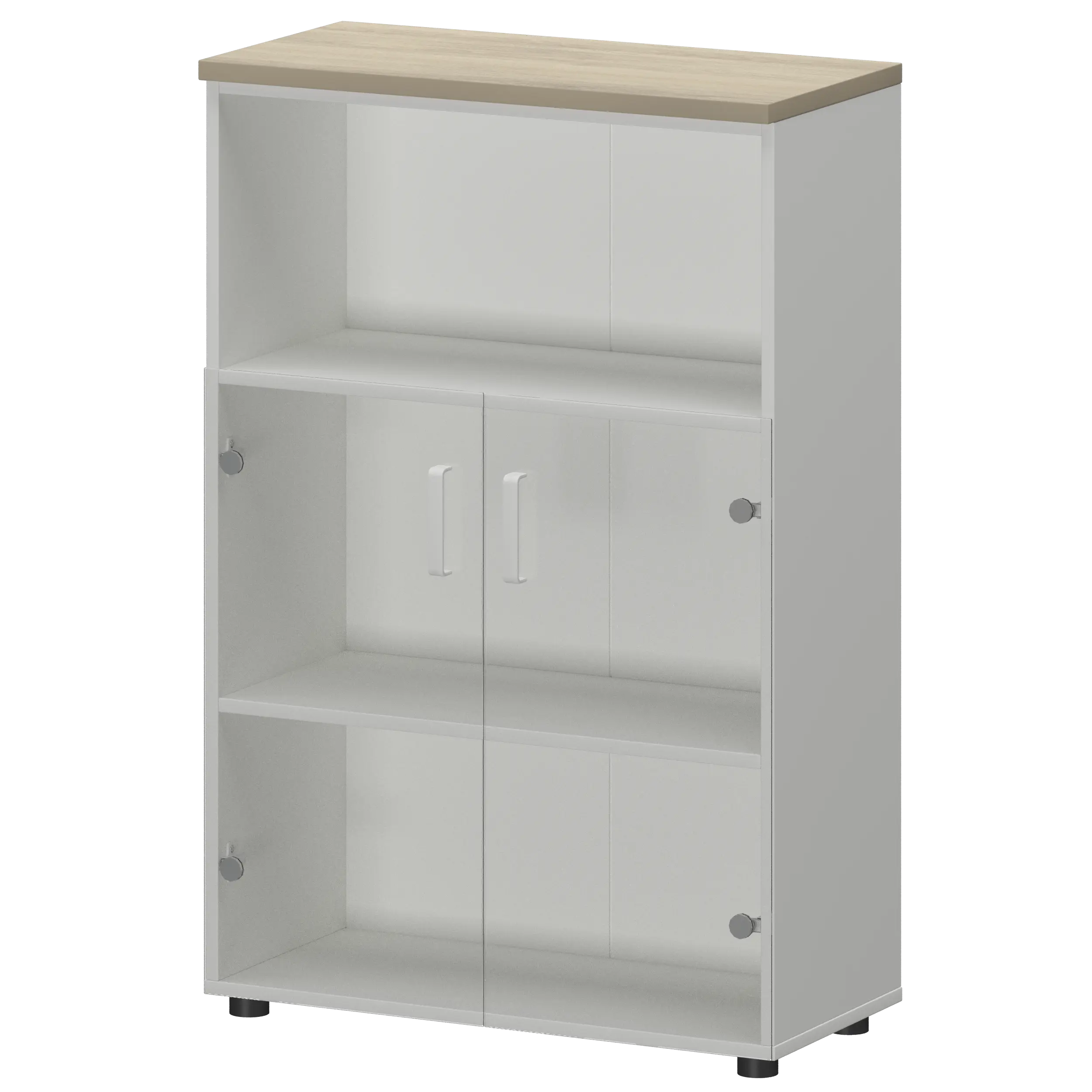 Шкаф Смарт СМШ-38С2 Белый/Кронберг