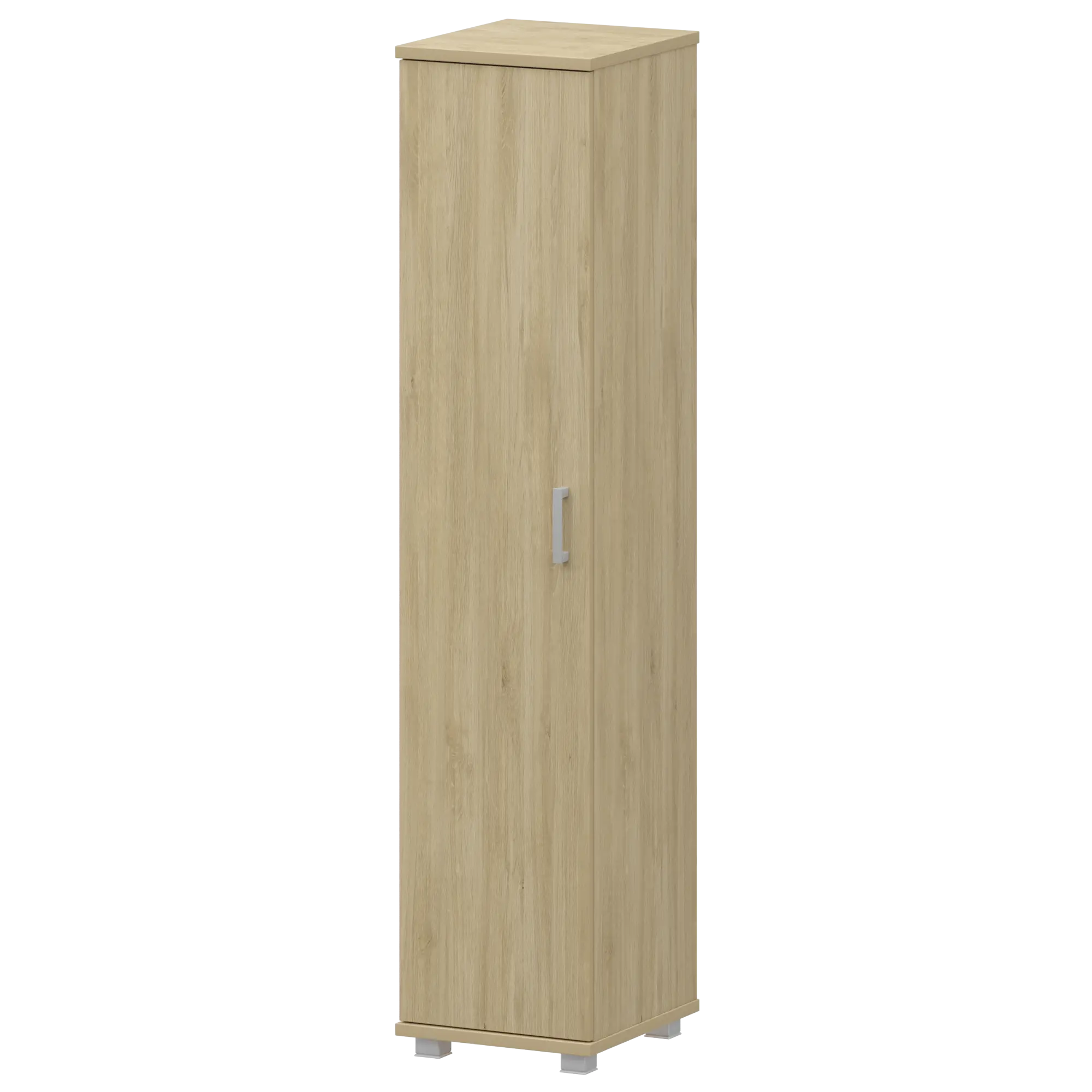 Стеллаж высокий узкий закрытый Аргентум "НТ-540;НТ-602" Баттл Рок