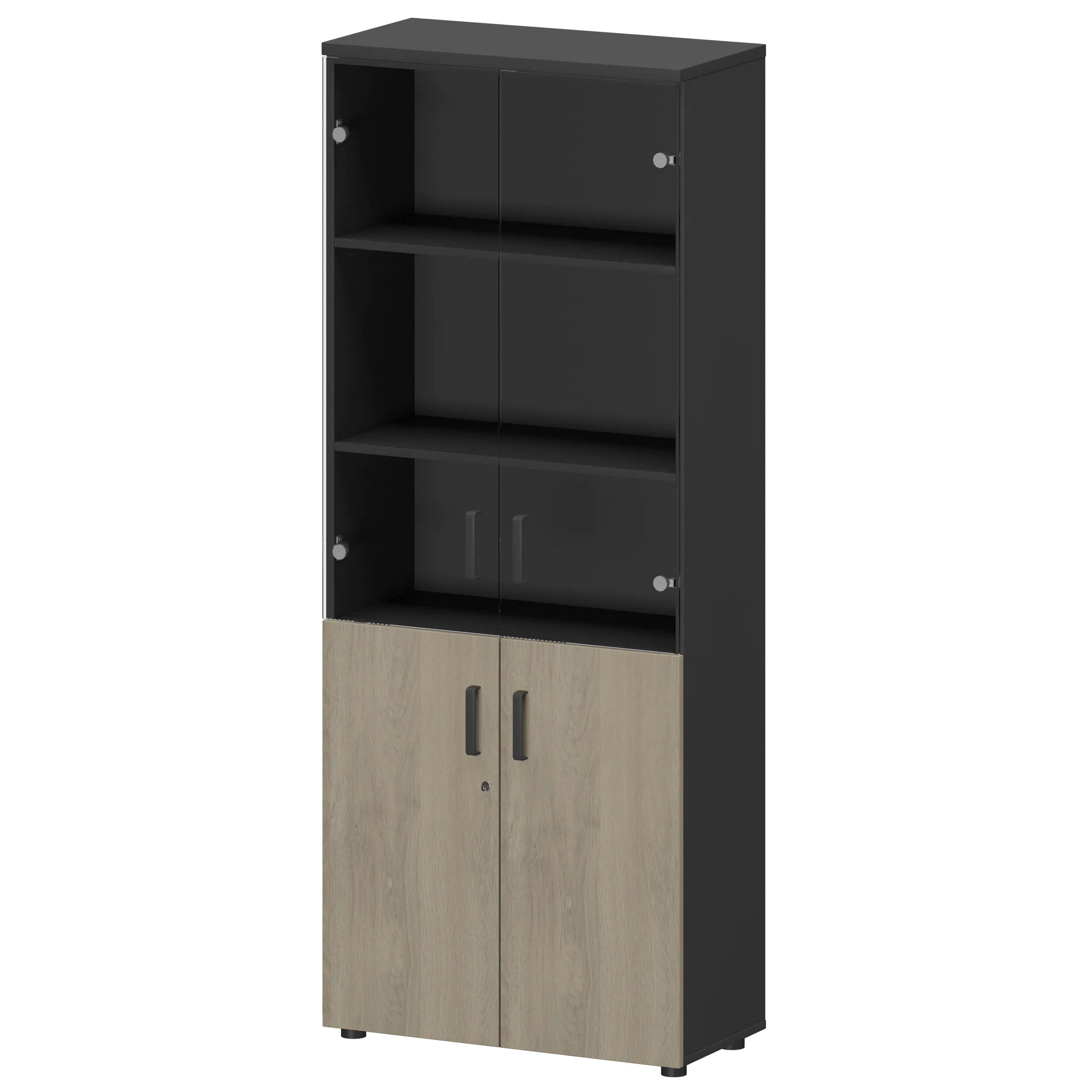 Шкаф Смарт СМШ-58ДС Тип1 Графит/Кронберг