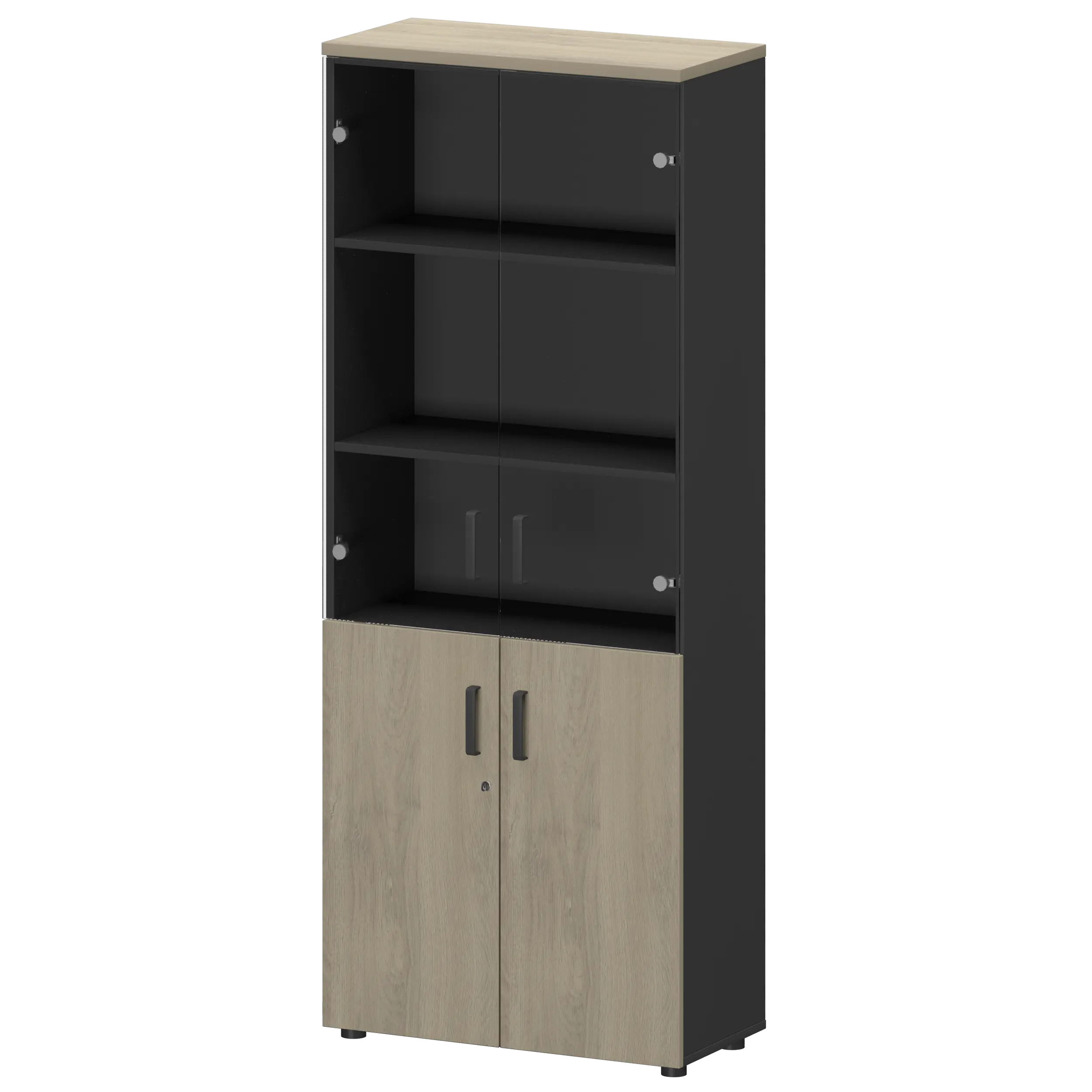 Шкаф Смарт СМШ-58ДС Тип2 Графит/Кронберг