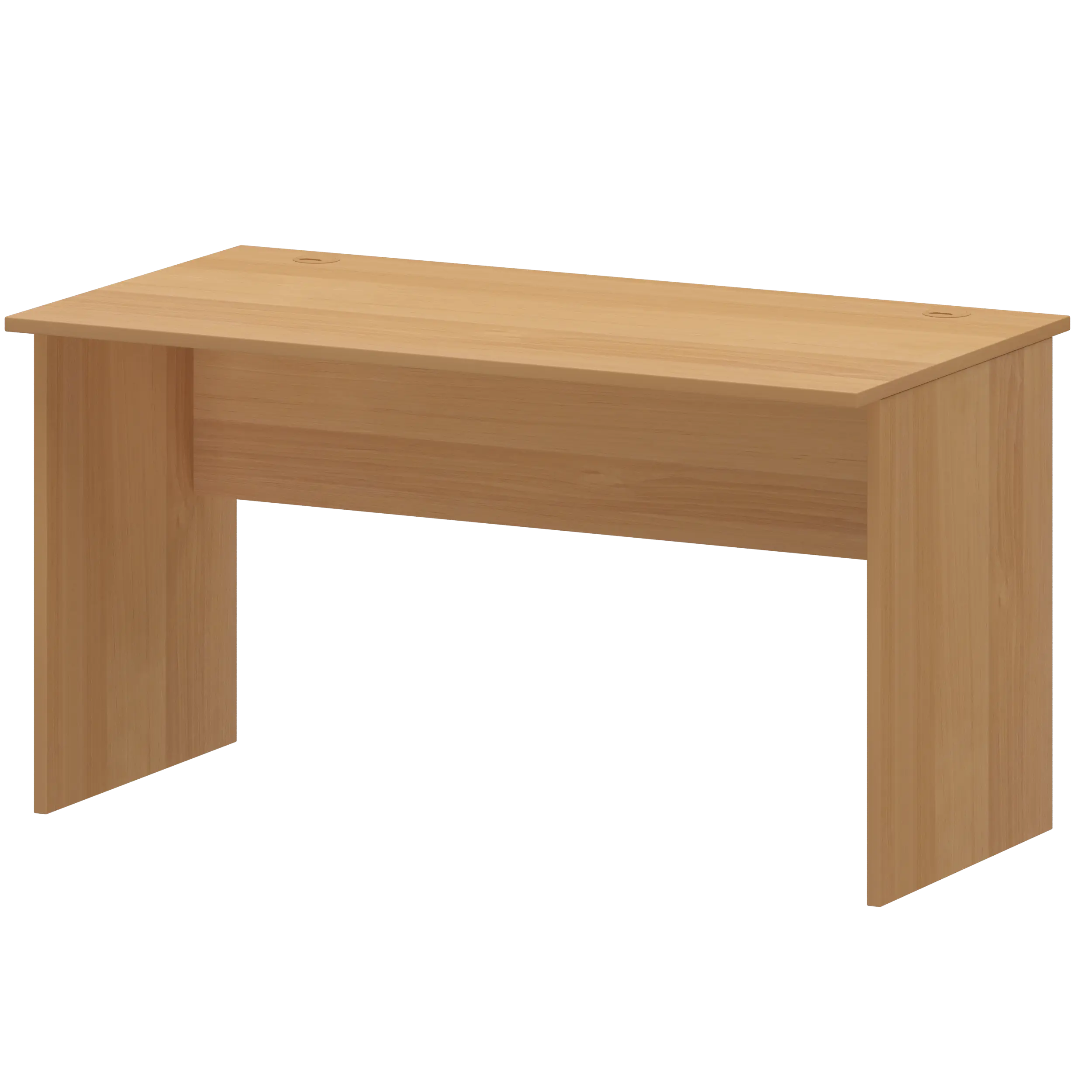 Стол с левым и правым кабель каналом Арго А-003.К Ольха