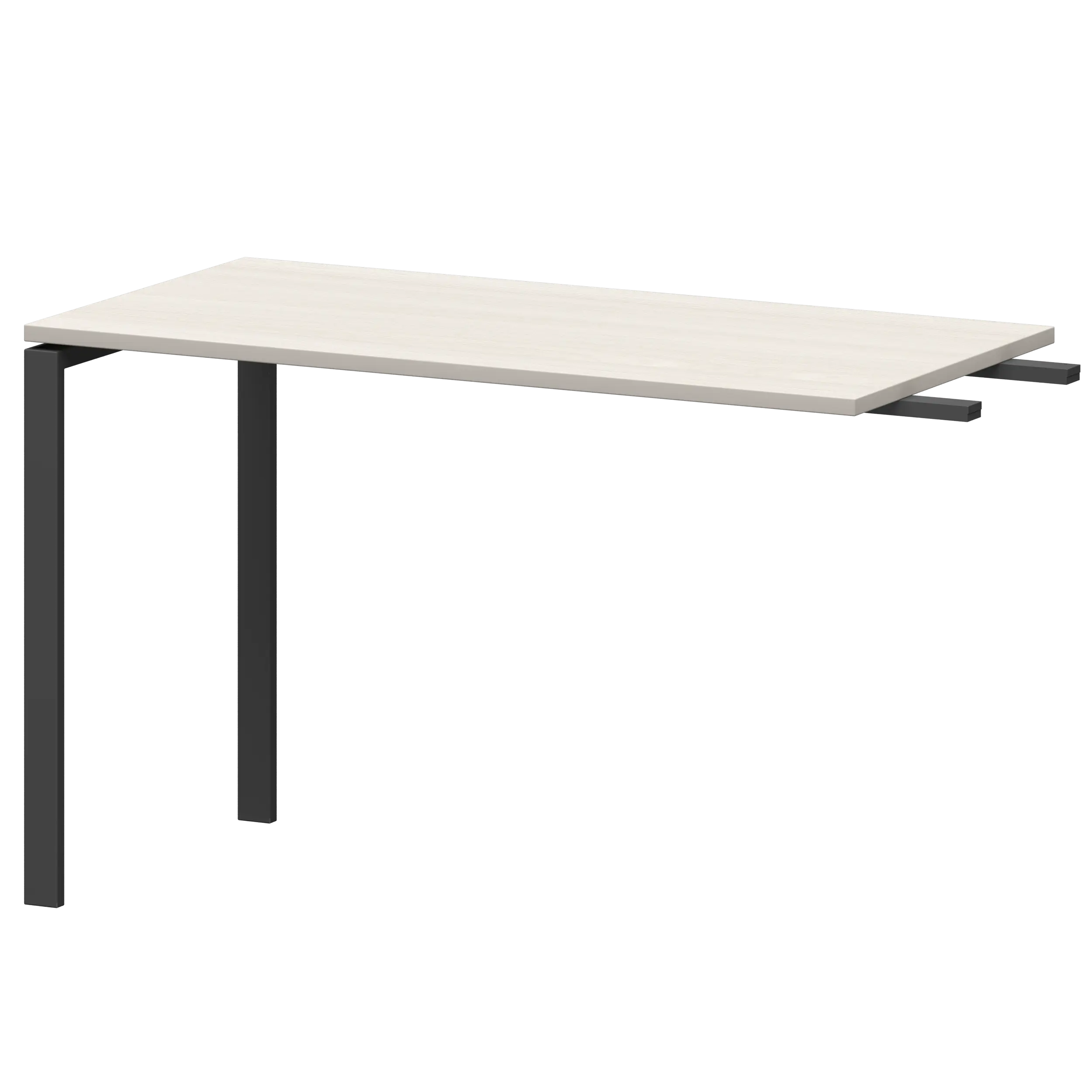 Бриф-приставка на металлокаркасе Арго-М АМ-120.60 Ясень шимо/Антрацит