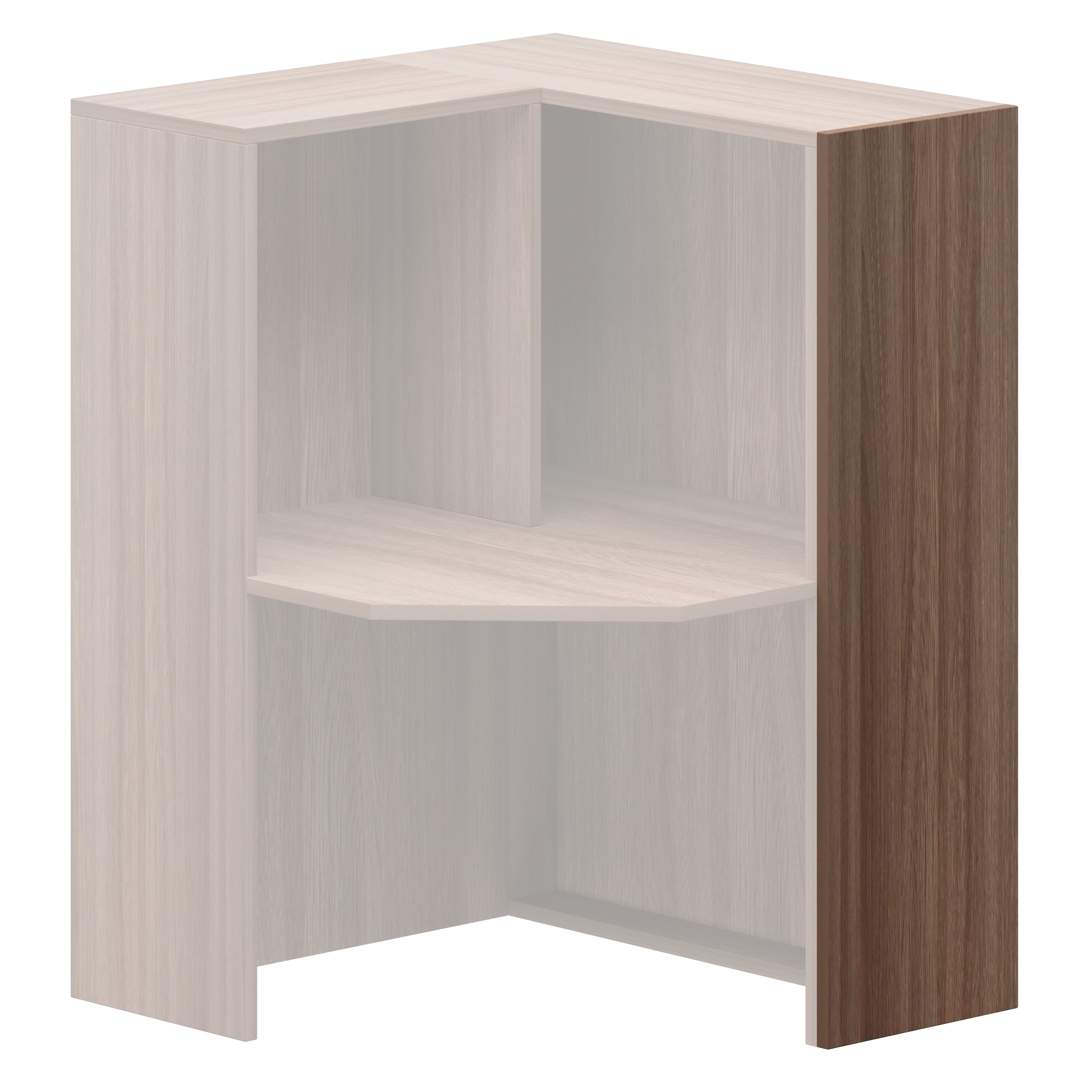 Панель декоративная Ресепшн А-559 Темный шимо