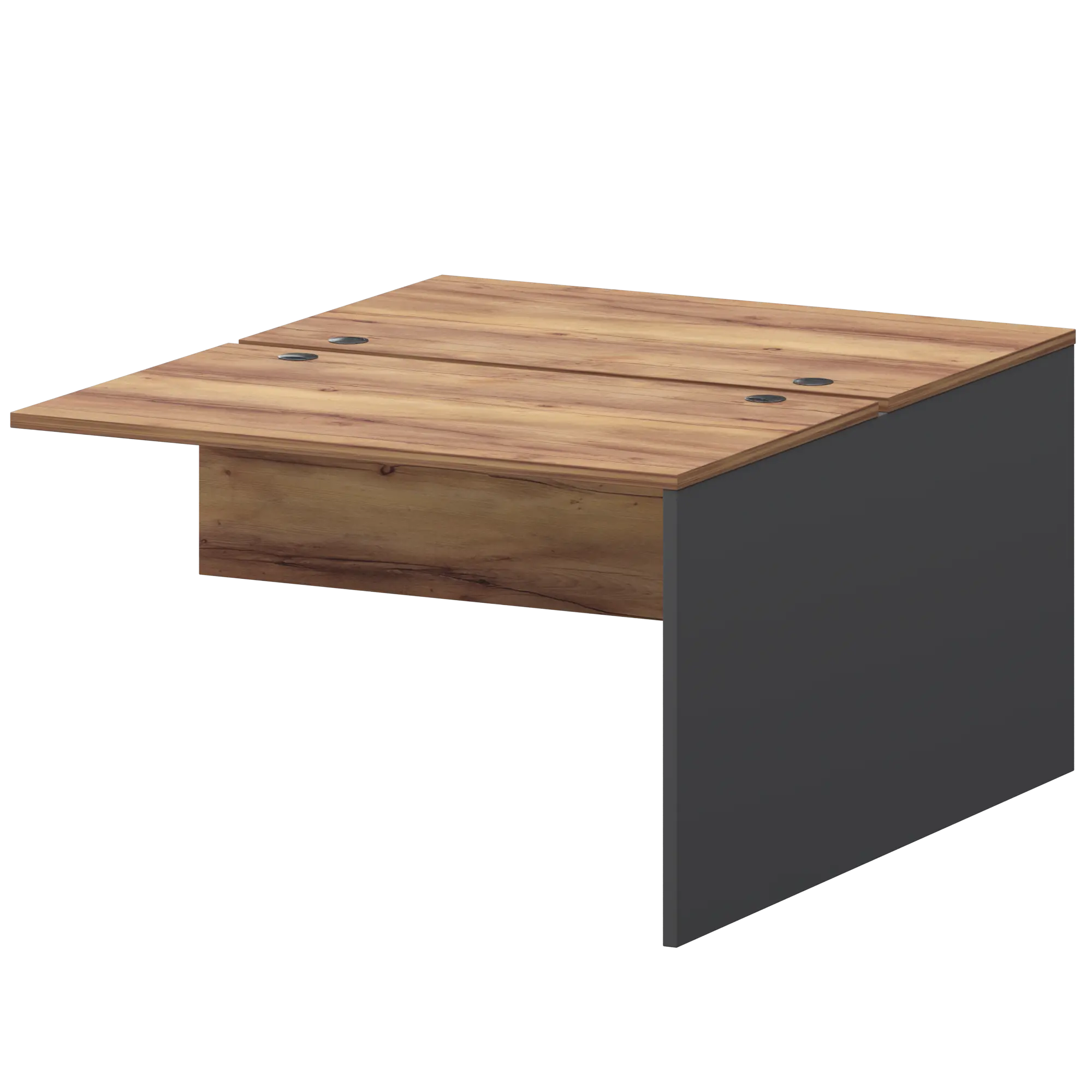 Модуль двойной Тип1 Смарт СМСН25-2.12.60 Графит/Таксония