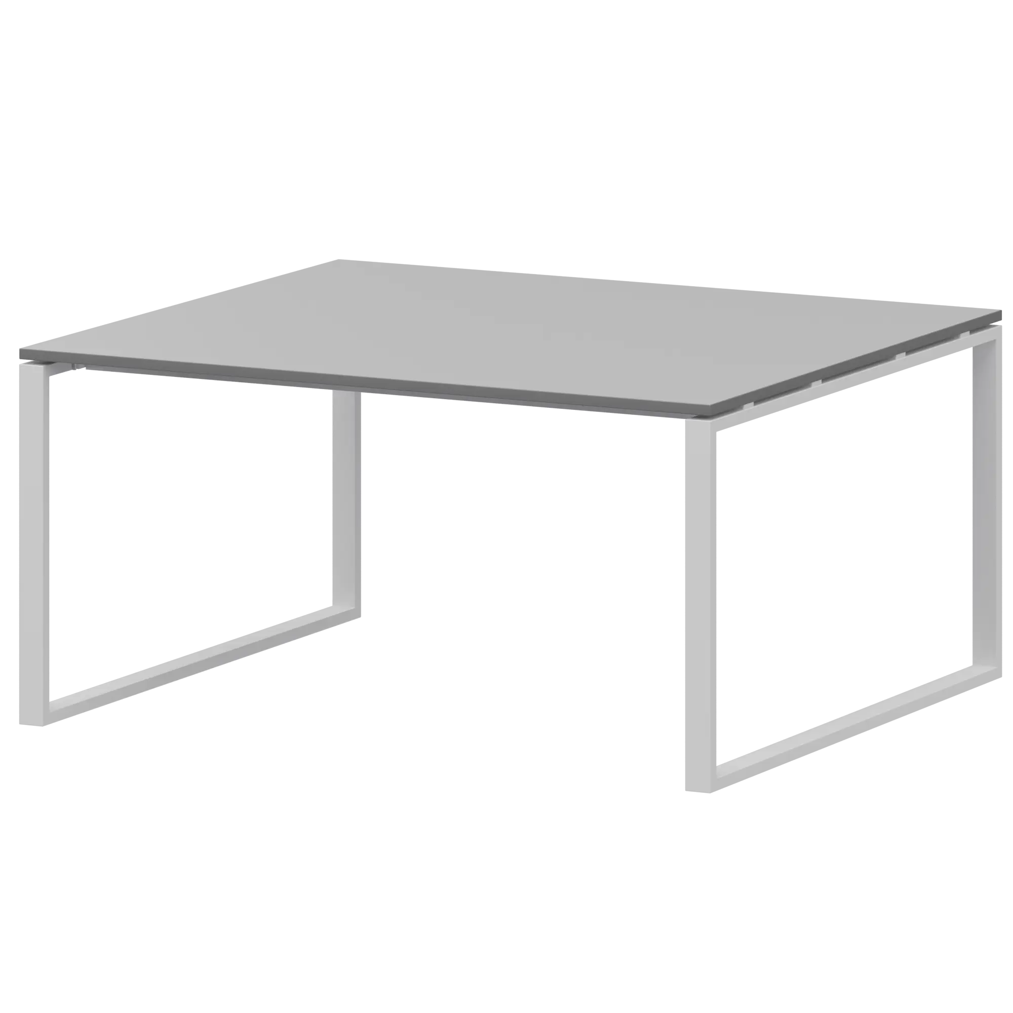 Стол переговорный на металлокаркасе Арго-М АМП.О-004.123 Серый/Белый