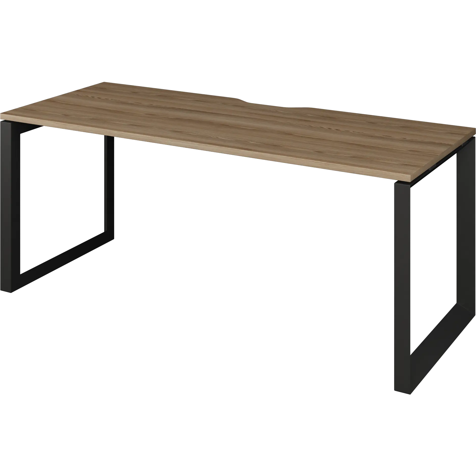 Стол на металлокаркасе Аргентум-МП НТМП.О-160 Дуб сафари/Антрацит