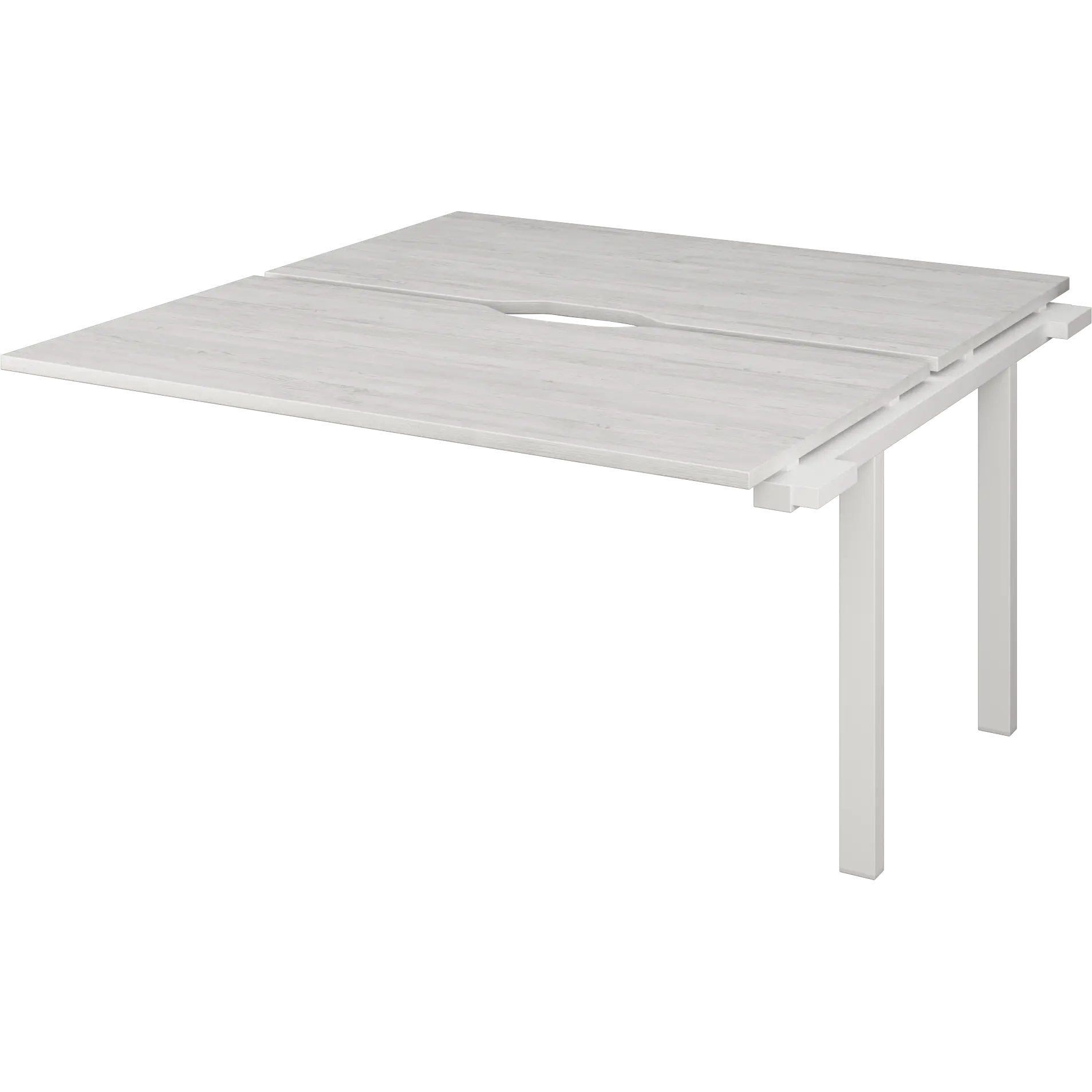 Модуль двойной на металлокаркасе Аргентум-МП НТМП.ПО.Б2-160Э Сосна винтер/Белый