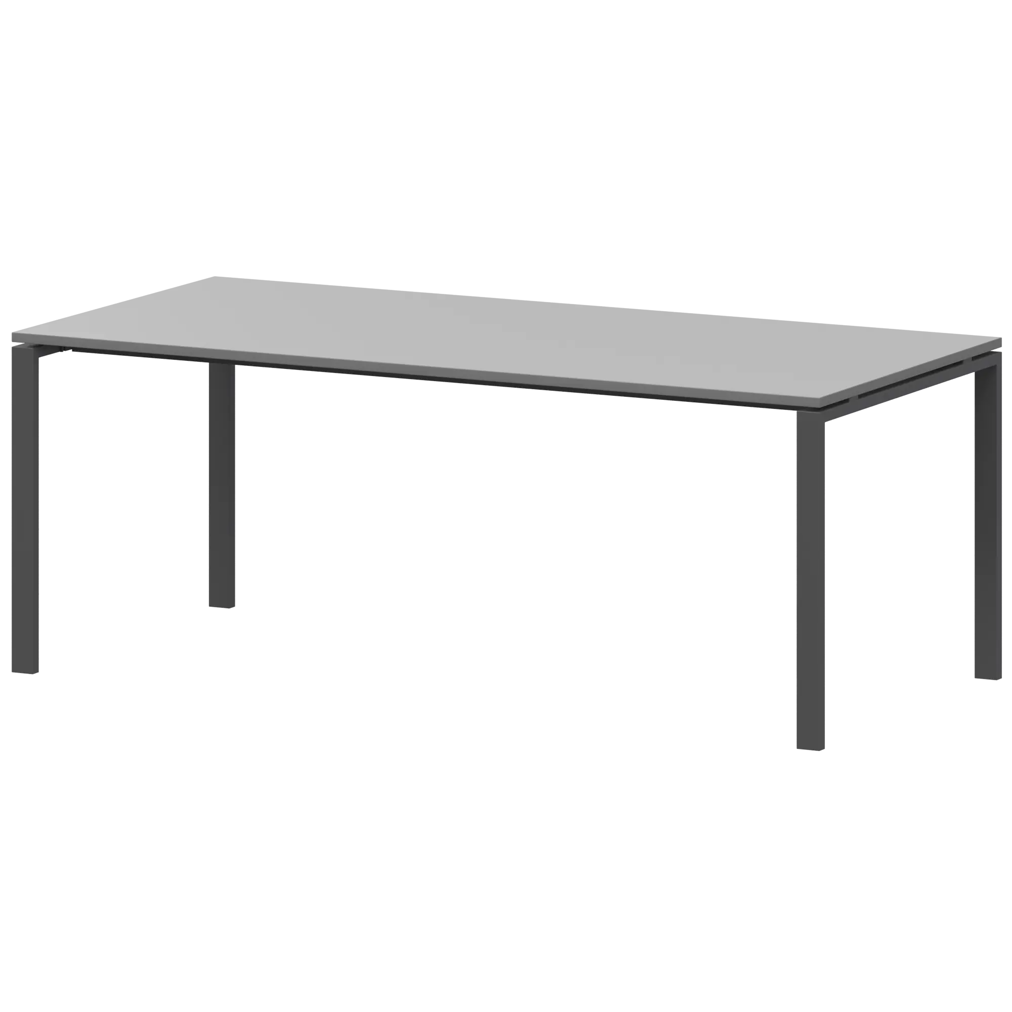Стол на металлокаркасе для заседаний Арго-М АМ-0058 Серый/Антрацит