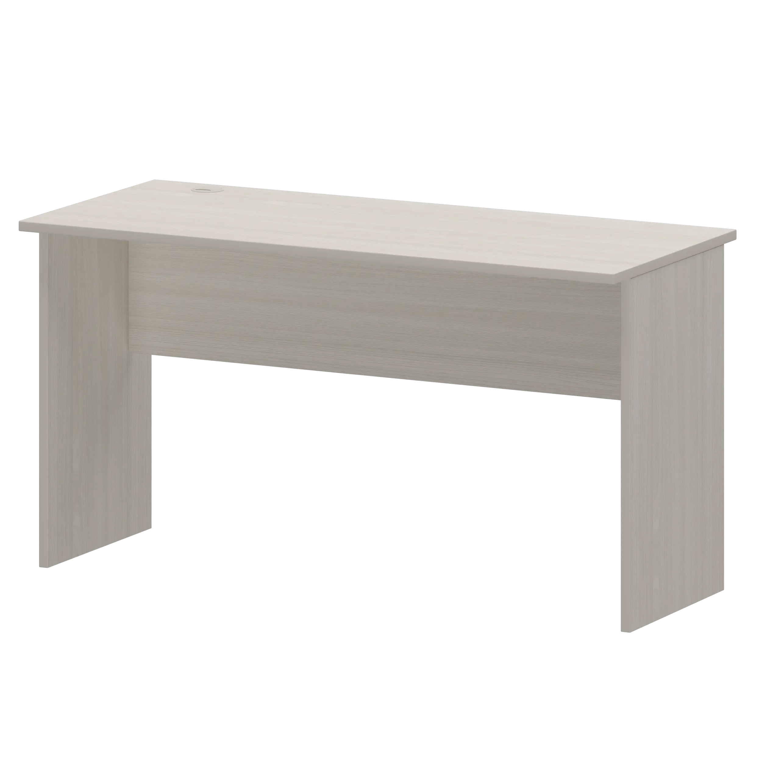 Стол с кабель каналом слева Арго А-003.60.К.ЛВ Ясень шимо