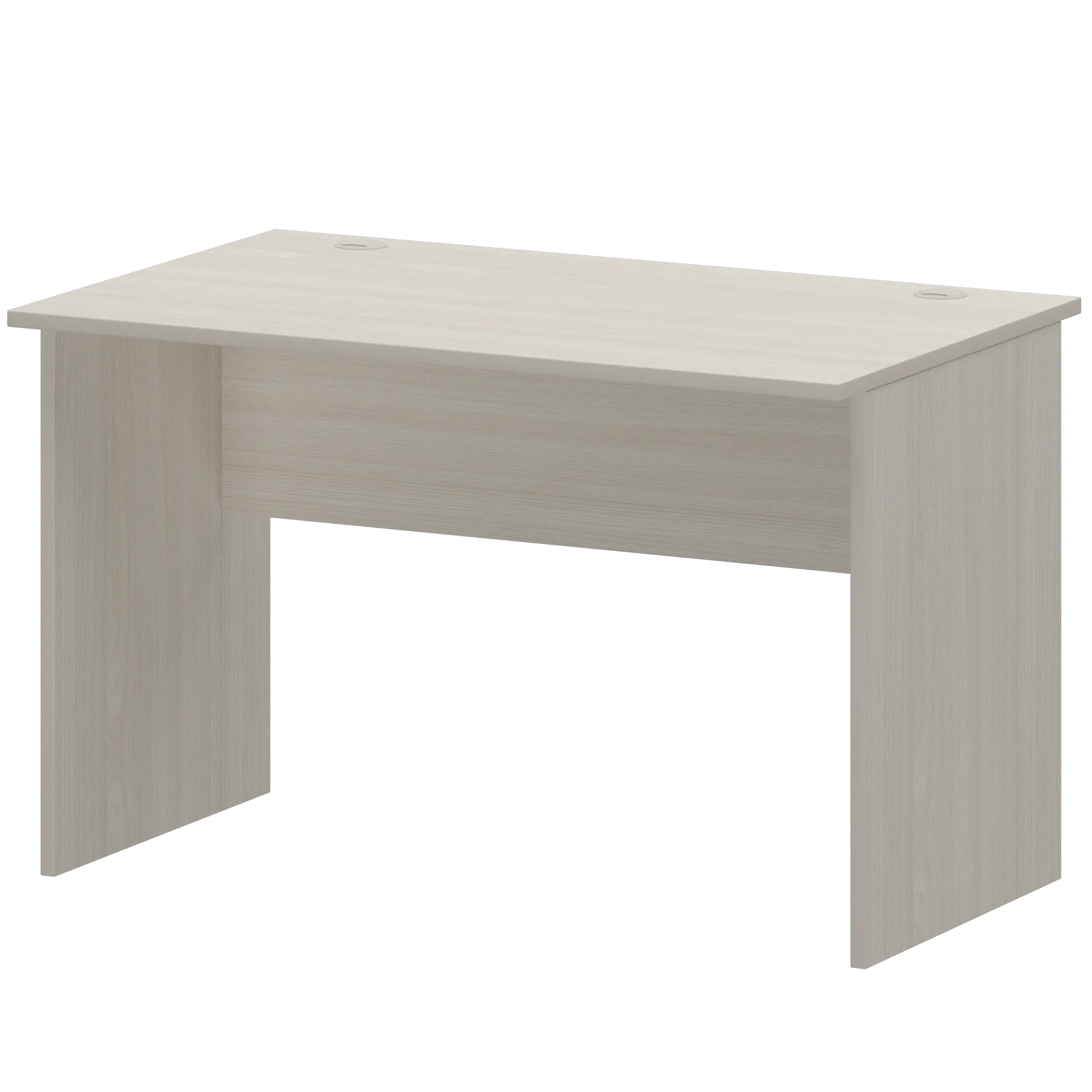 Стол с левым и правым кабель каналом Арго А-002.К Ясень шимо