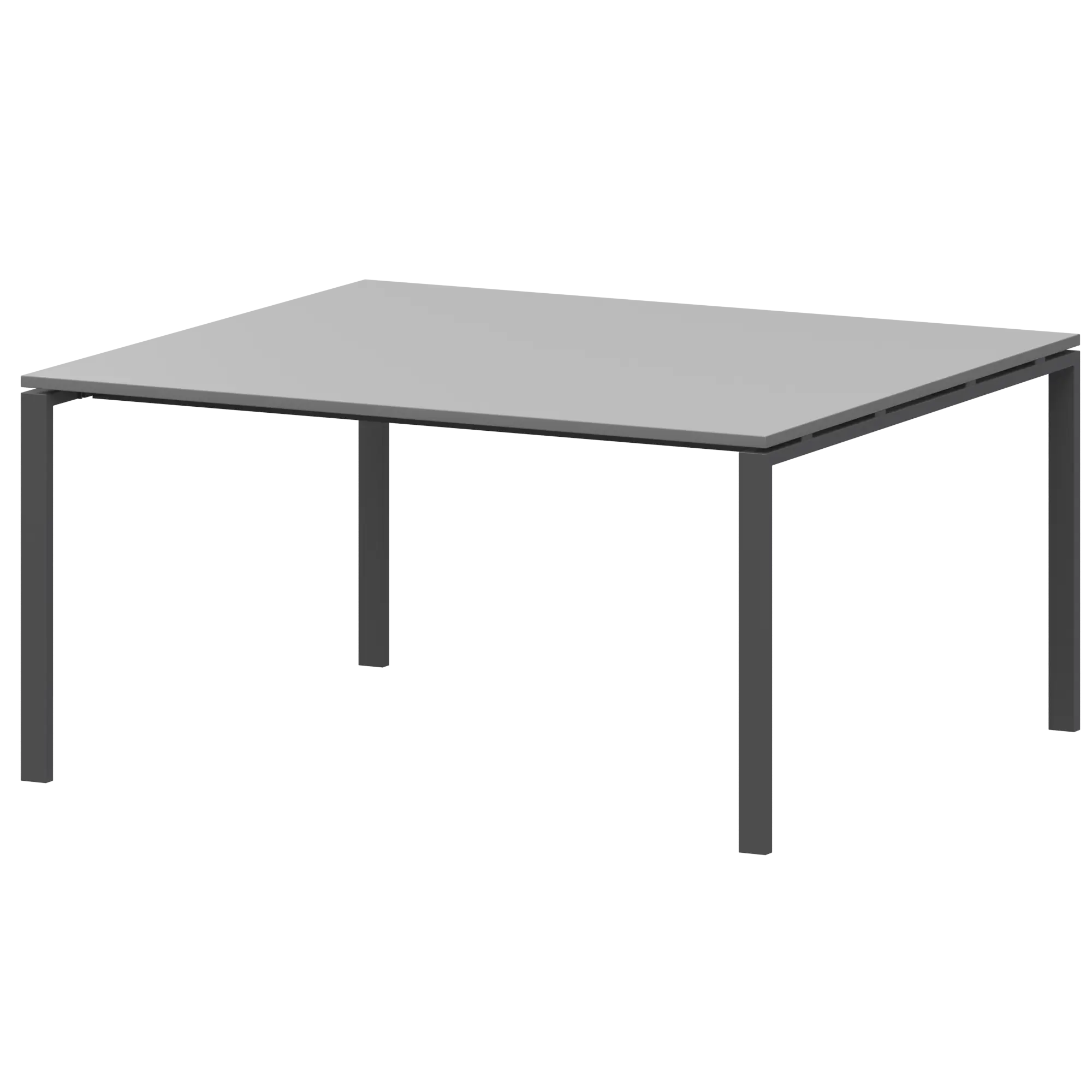 Стол переговорный на металлокаркасе Арго-М АМП-004.123 Серый/Антрацит