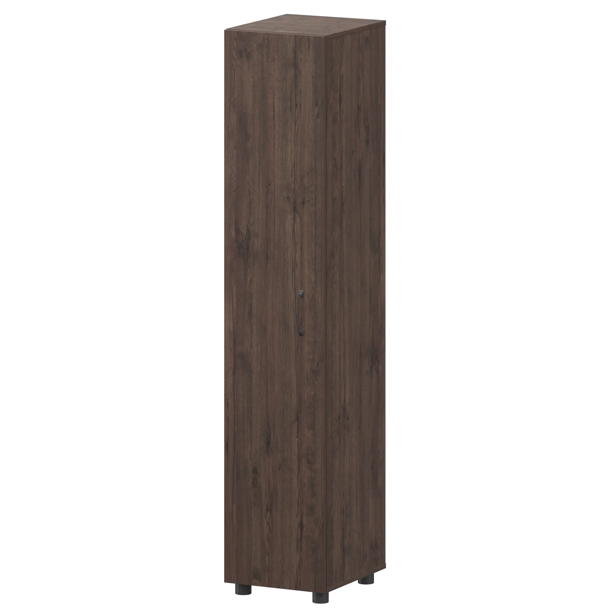 Стеллаж узкий закрытый Приоритет К-932,К-938,КФ-938 Дуб апрель