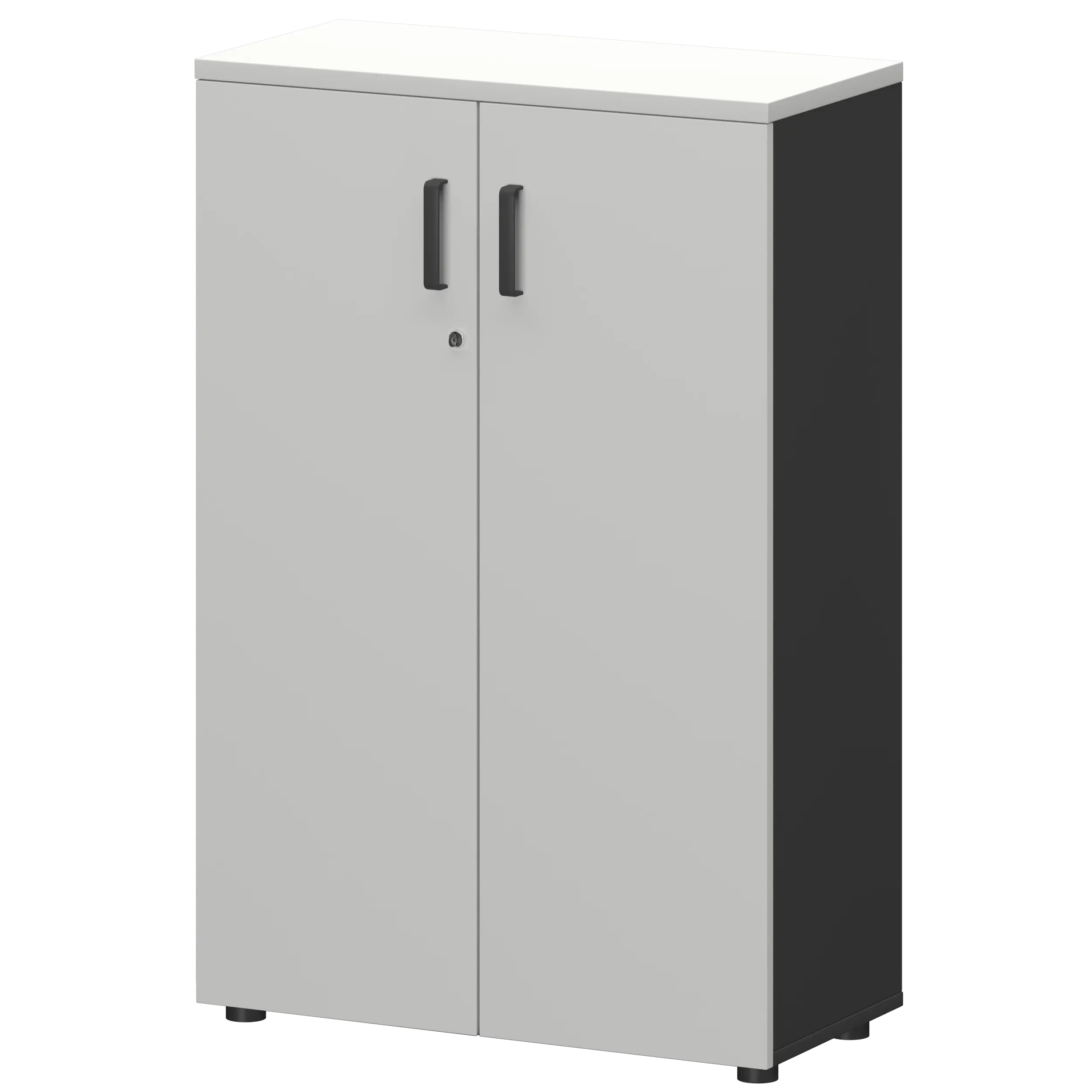 Шкаф Смарт СМШ-38Д Тип2 Графит/Белый