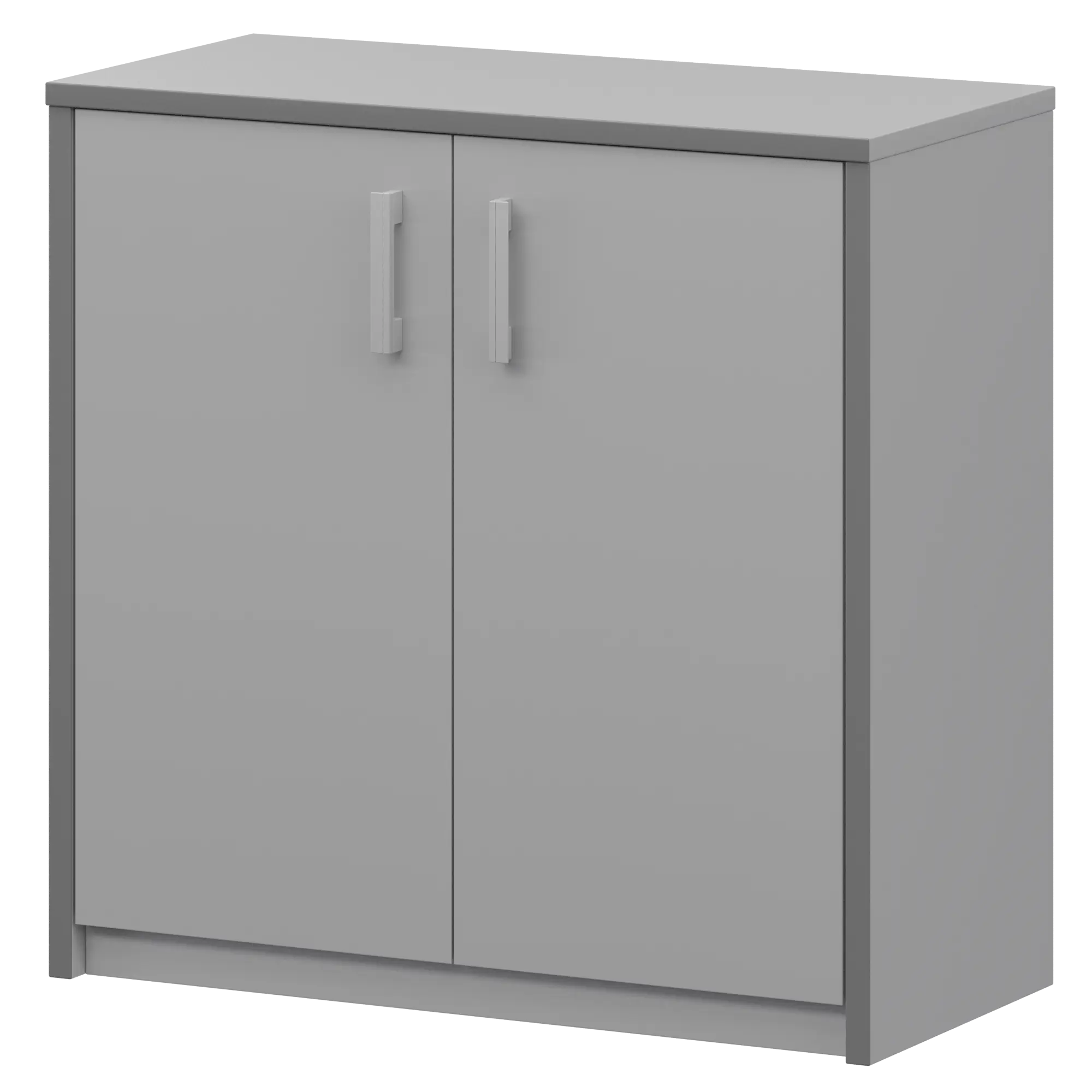 Стеллаж низкий закрытый Арго А-302/А-602 Серый