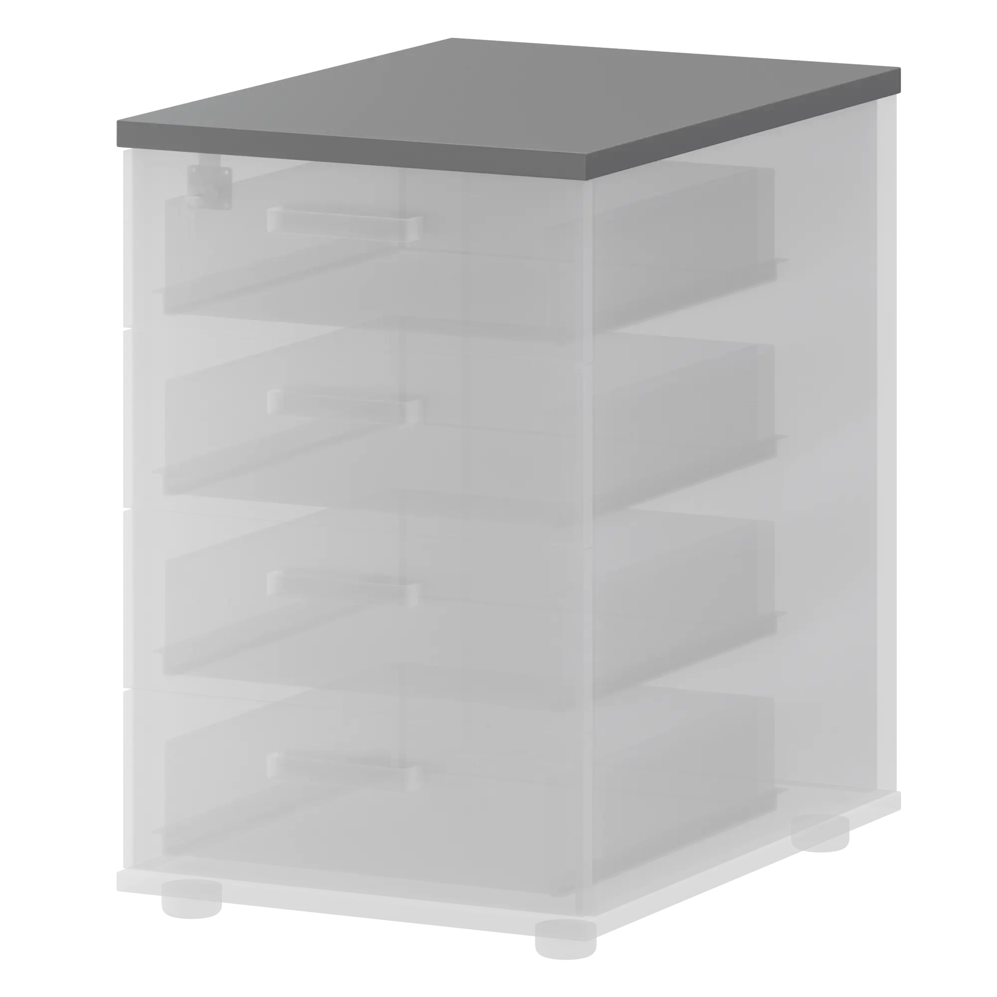 Топ для приставной тумбы Смарт СМТ-4Т25-6 Графит