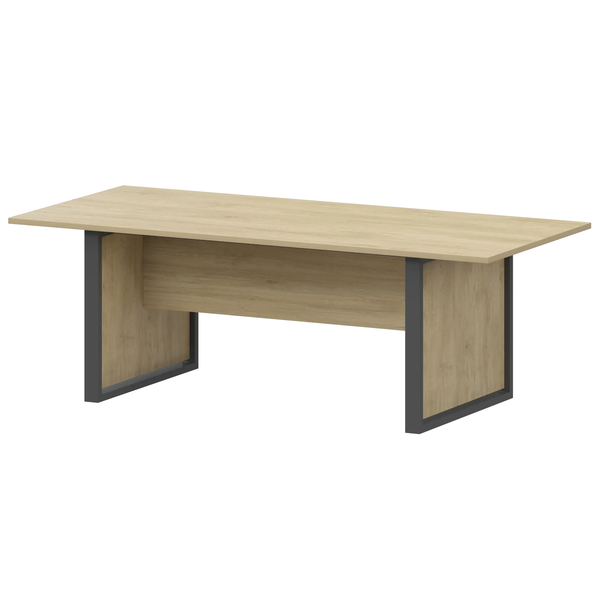 Стол для заседаний Аргентум-М НТМ-200.90-КМК Баттл Рок/Антрацит