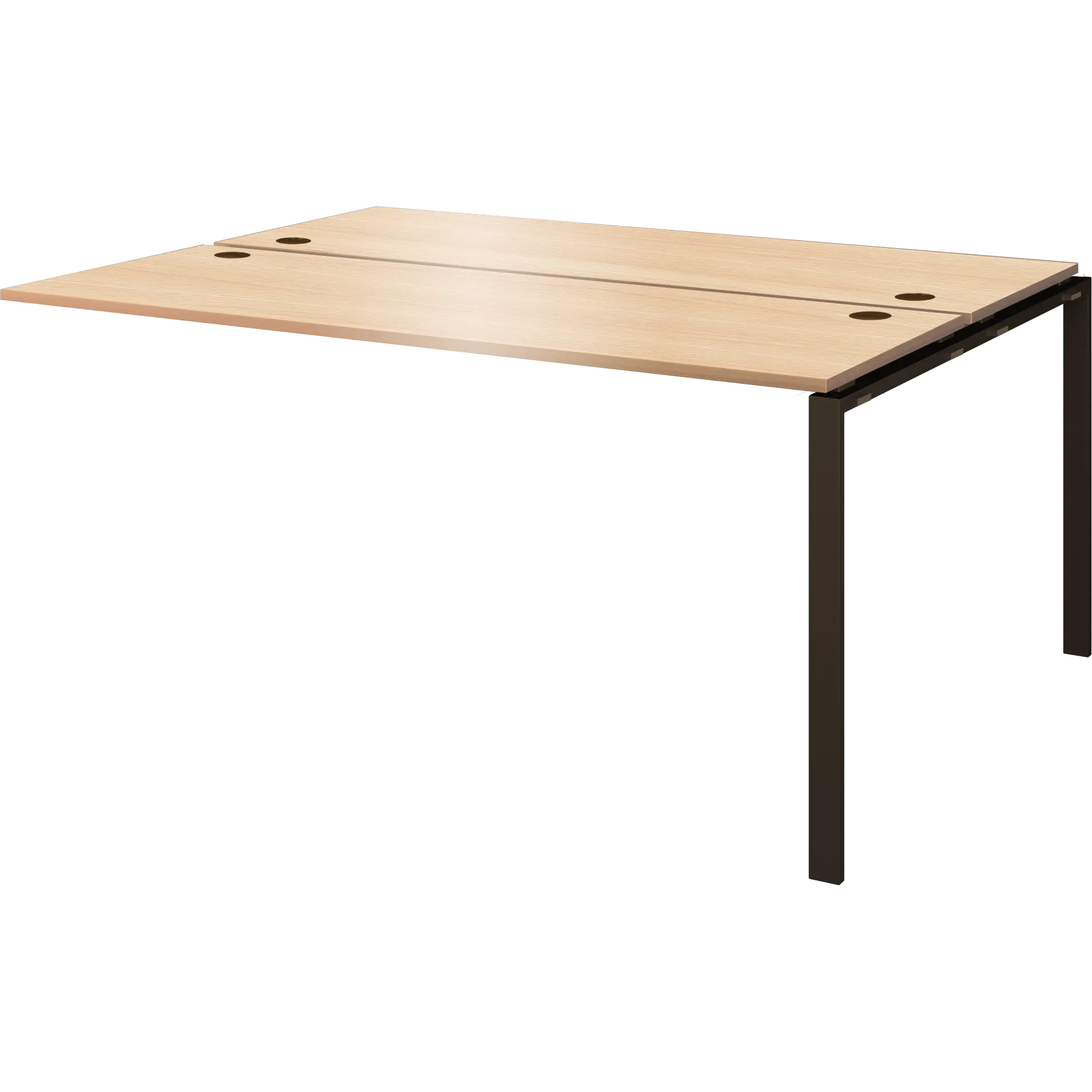 Модуль двойной на 2 рабочих места Арго-М АМБЭ-003 Бук/Антрацит