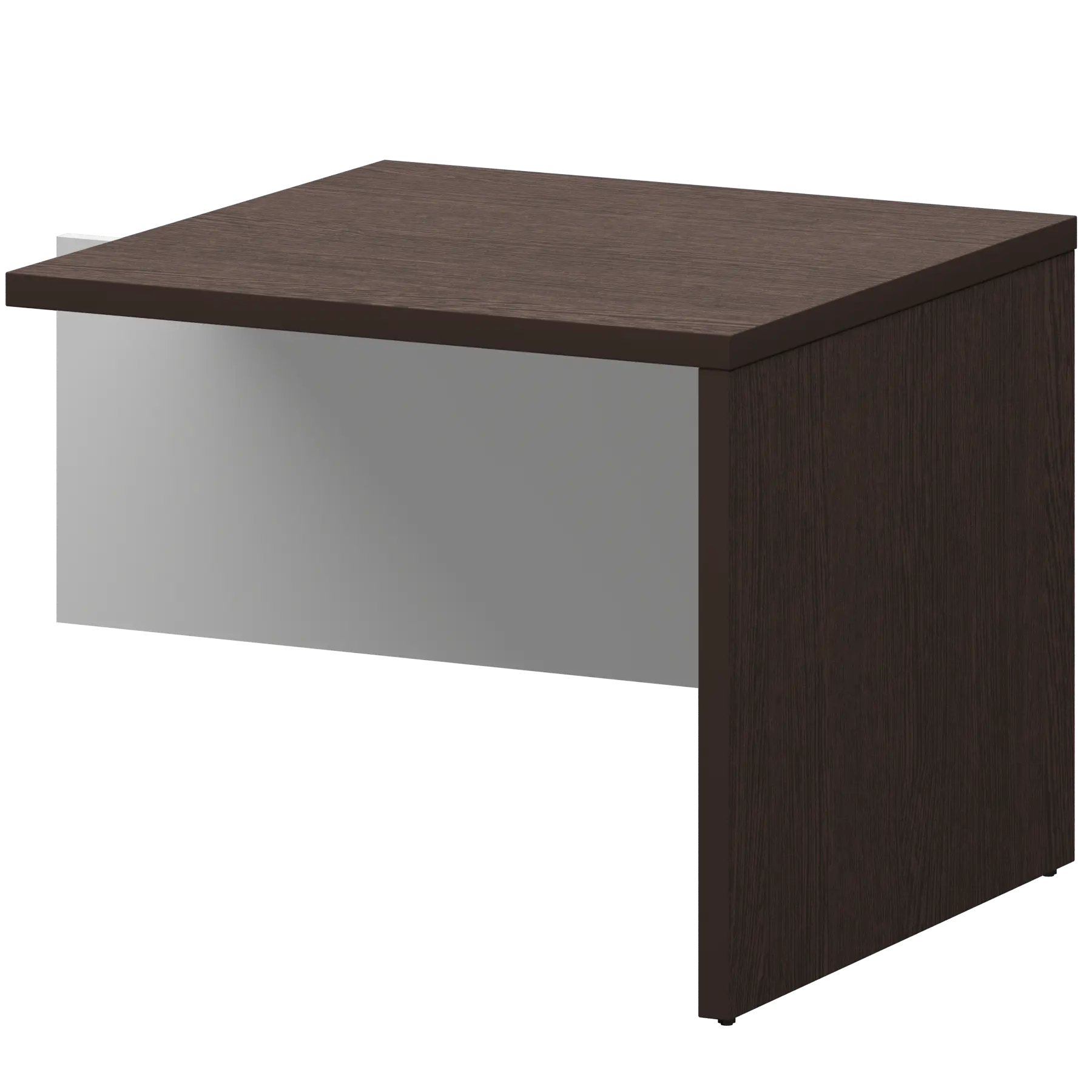 Бриф-приставка Кортез KZB-09 Дуб венге/Белый