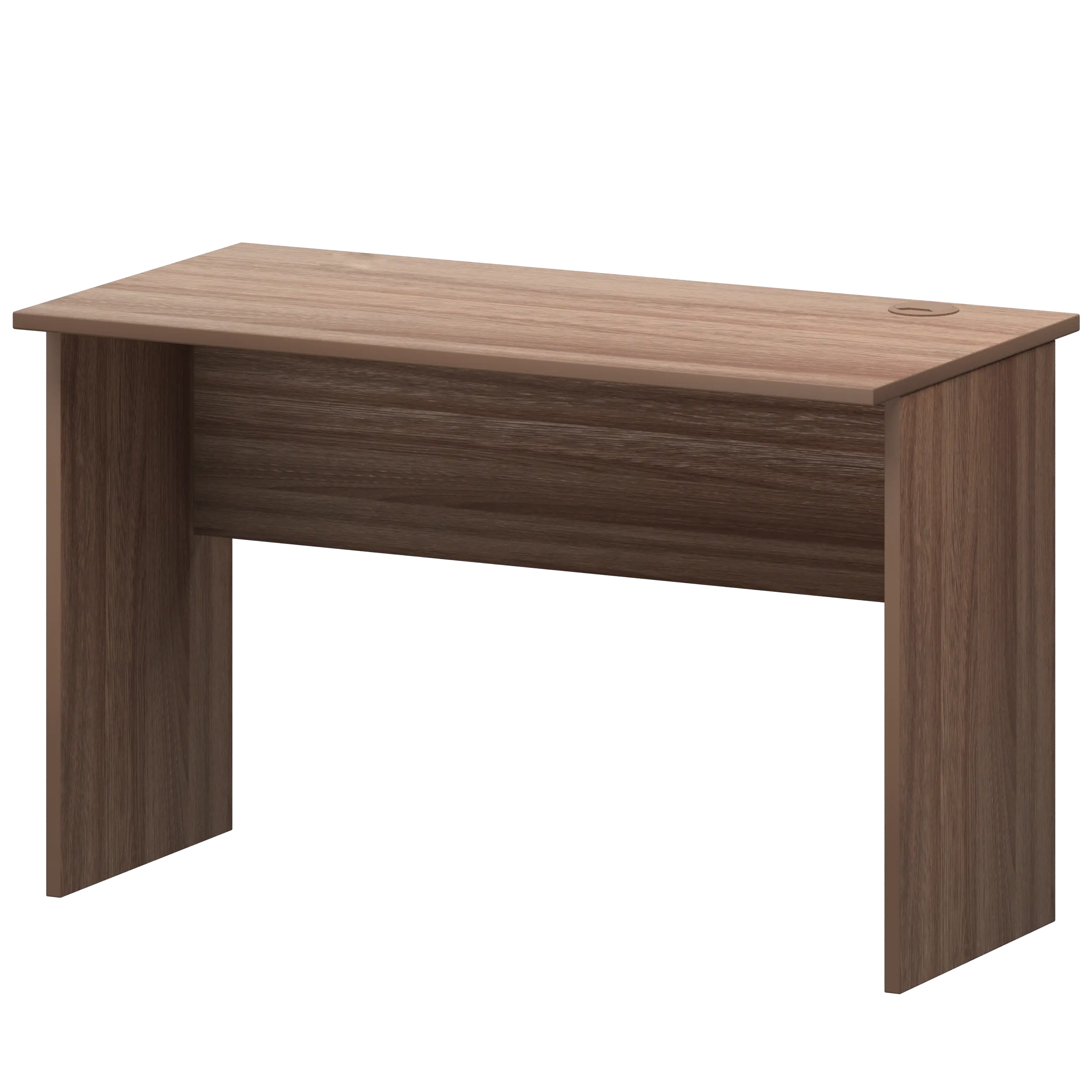 Стол с кабель каналом справа Арго А-002.60.К.ПР Темный шимо