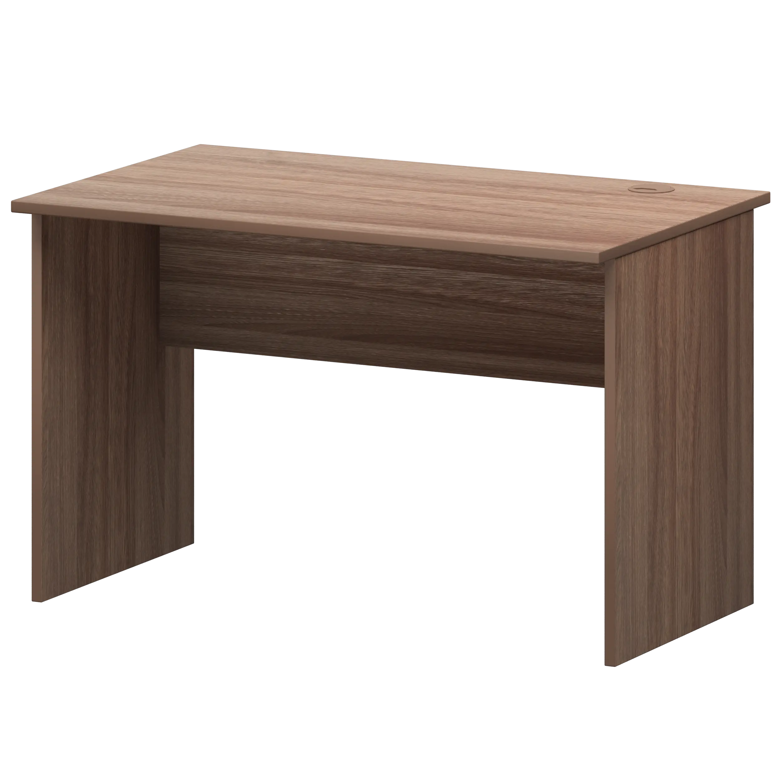 Стол с кабель каналом справа Арго А-002.К.ПР Темный шимо