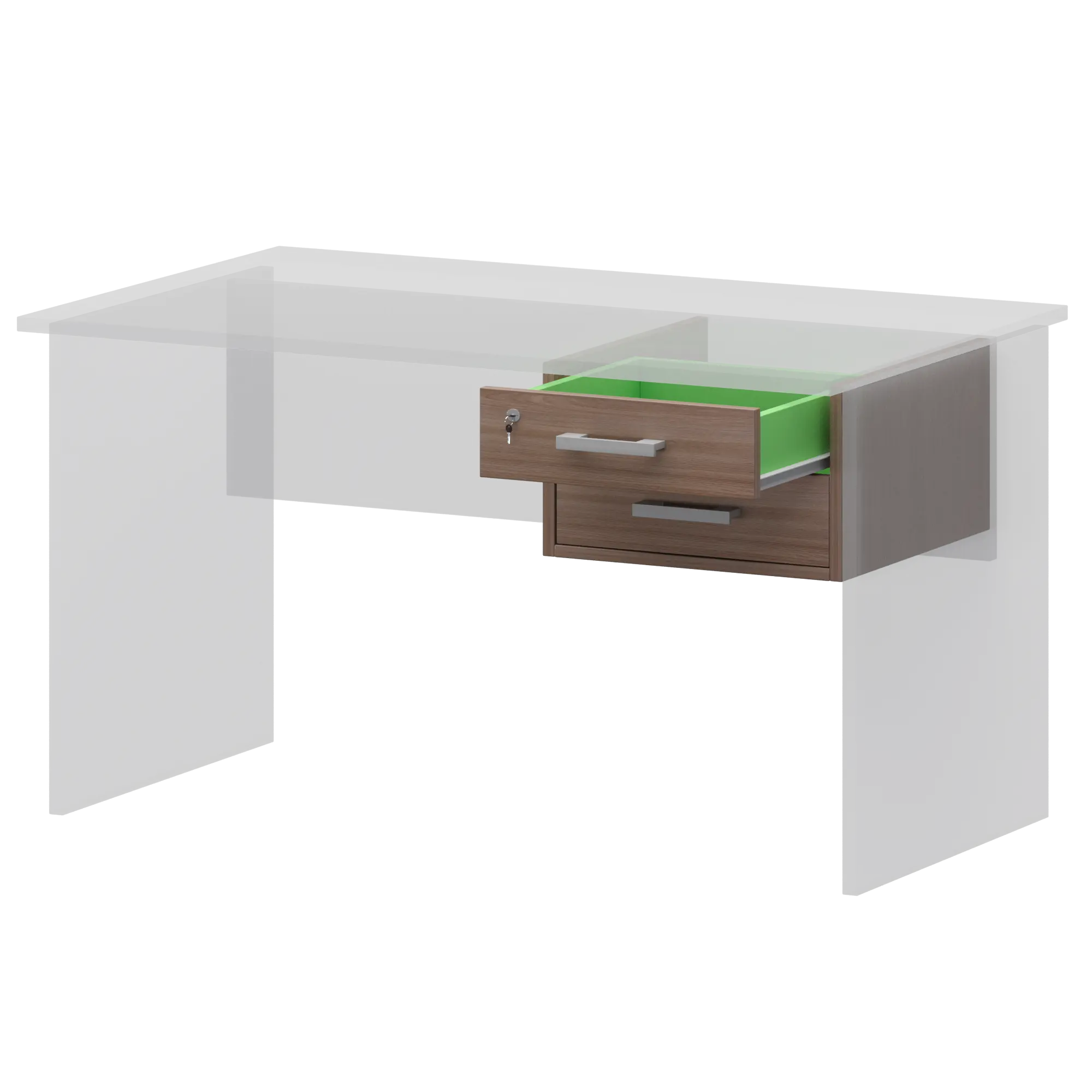 Тумба подвесная Арго АТ-02 Темный шимо