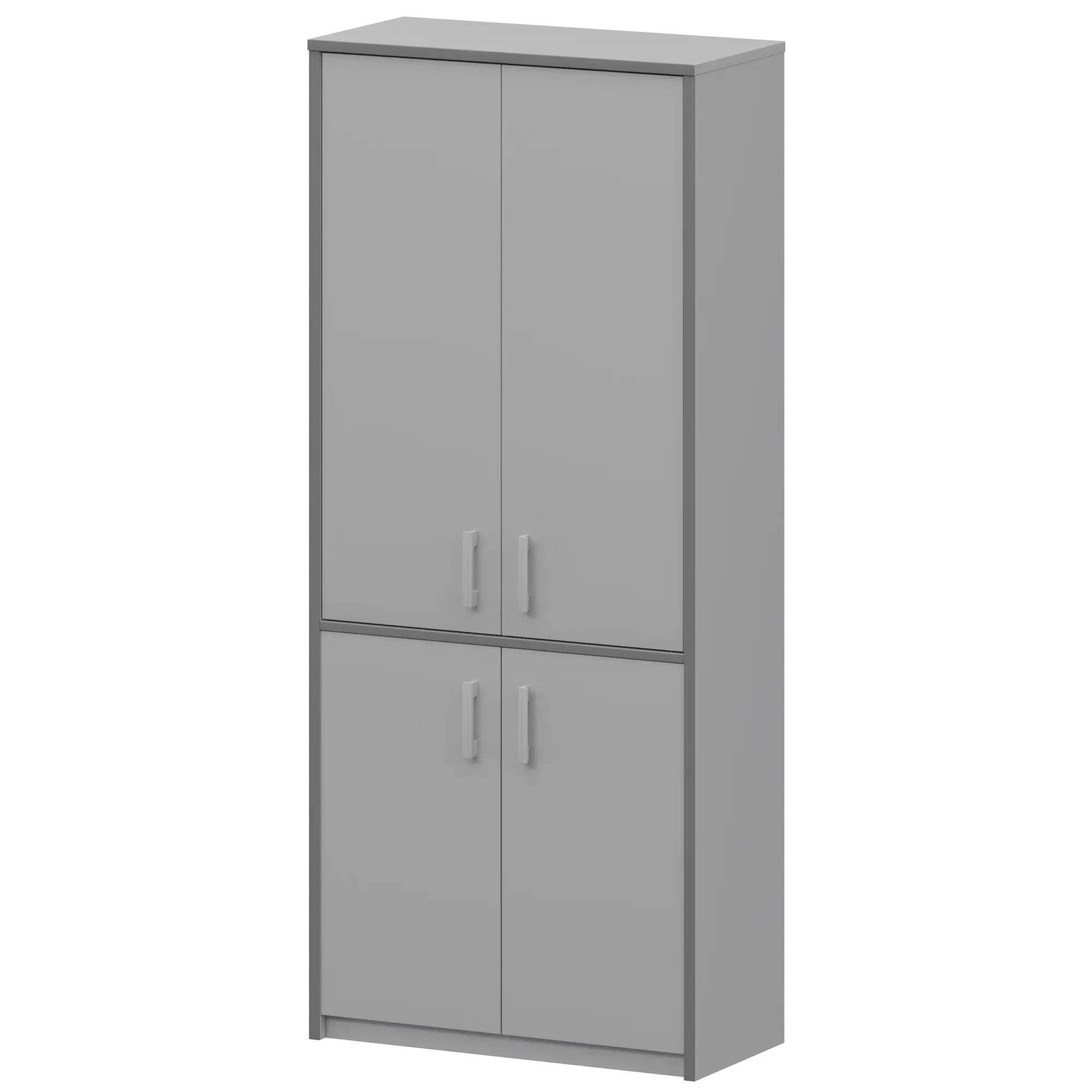 Шкаф комбинированный закрытый Арго А-310/А-610 Серый