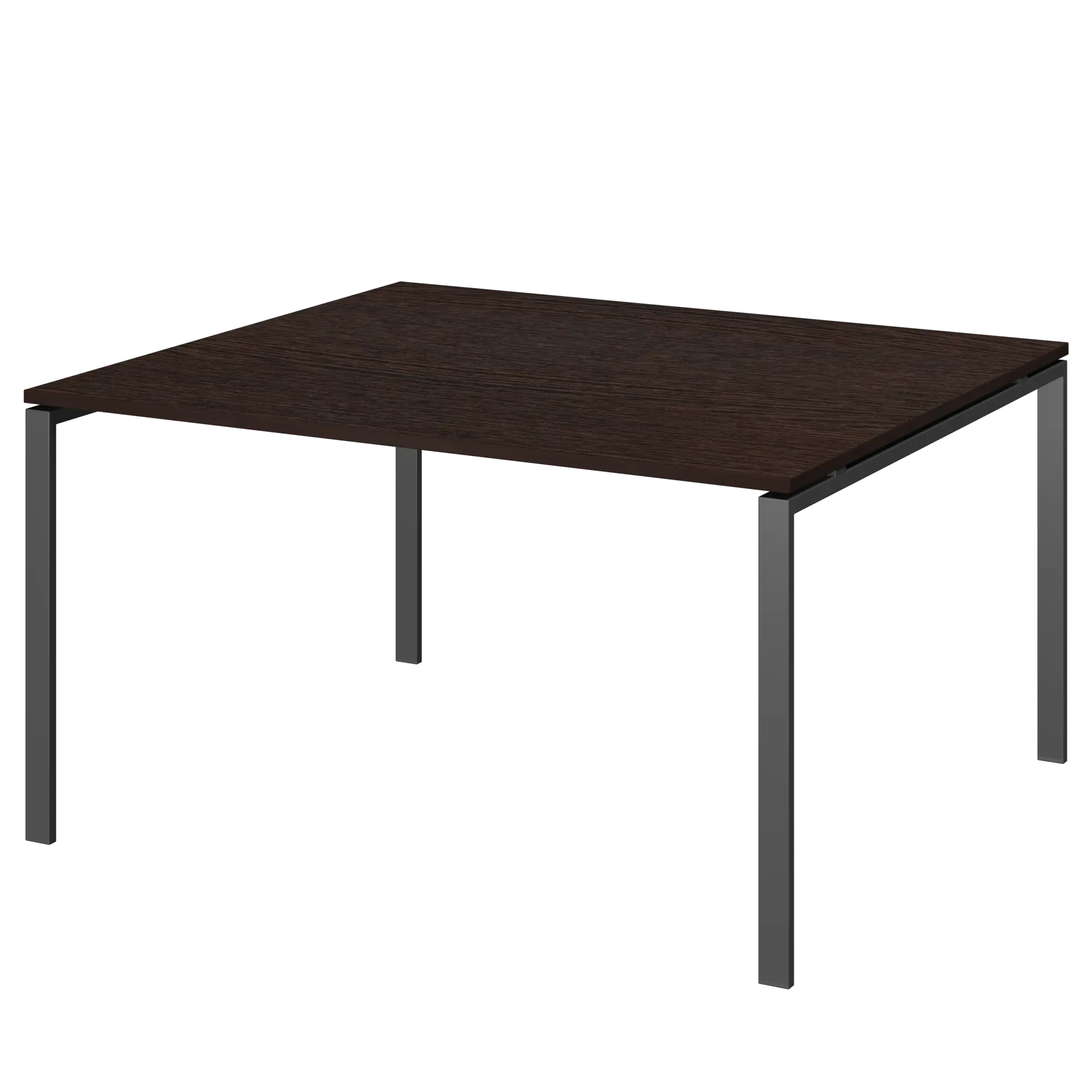 Стол переговорный на металлокаркасе Арго-М АМП-002.123 Дуб венге/Антрацит