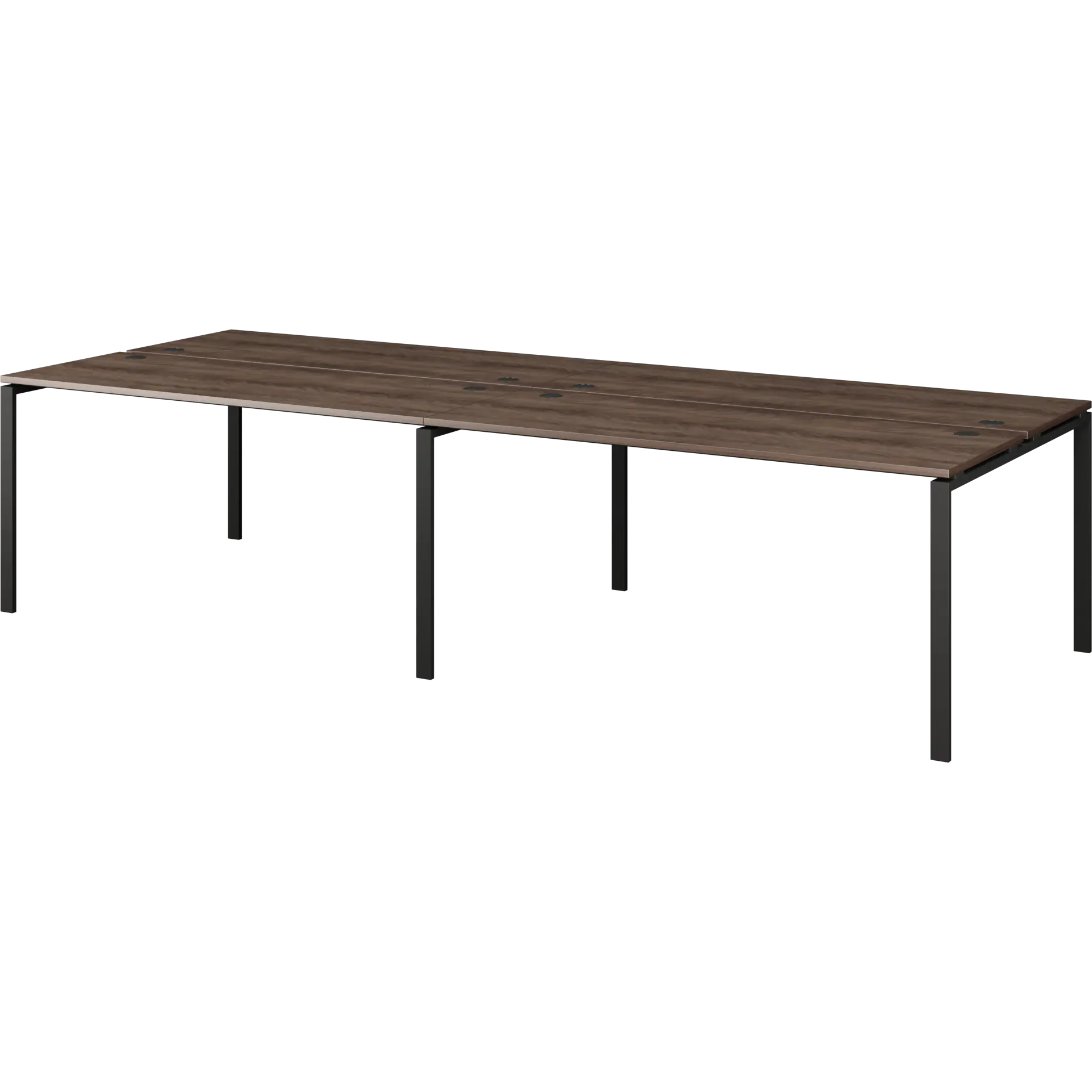 Бенч двойной на 4 рабочих места Арго-М АМБ-005.60-4 Лагос/Антрацит