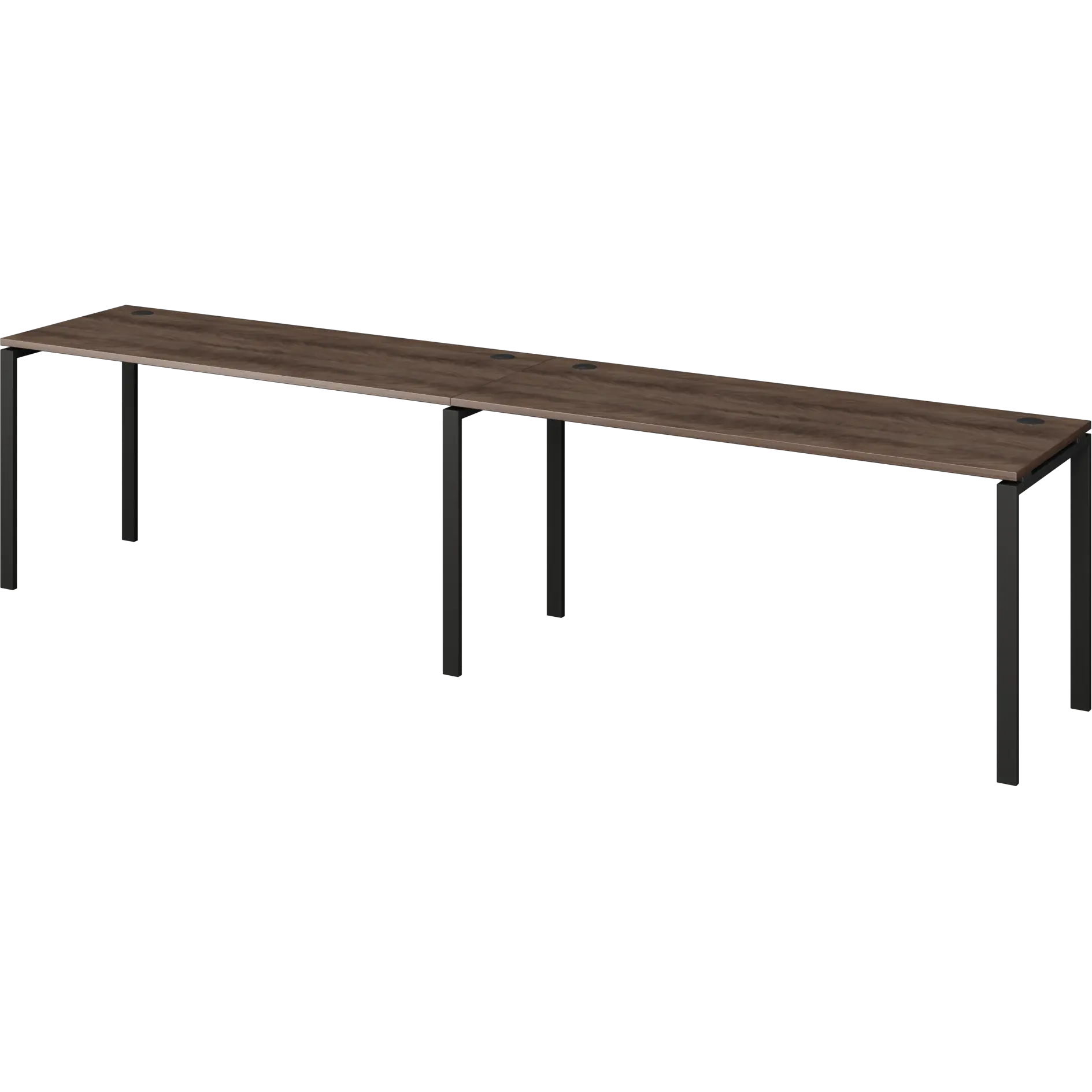 Бенч линейный на 2 рабочих места Арго-М АМБЛ-005.60 Лагос/Антрацит