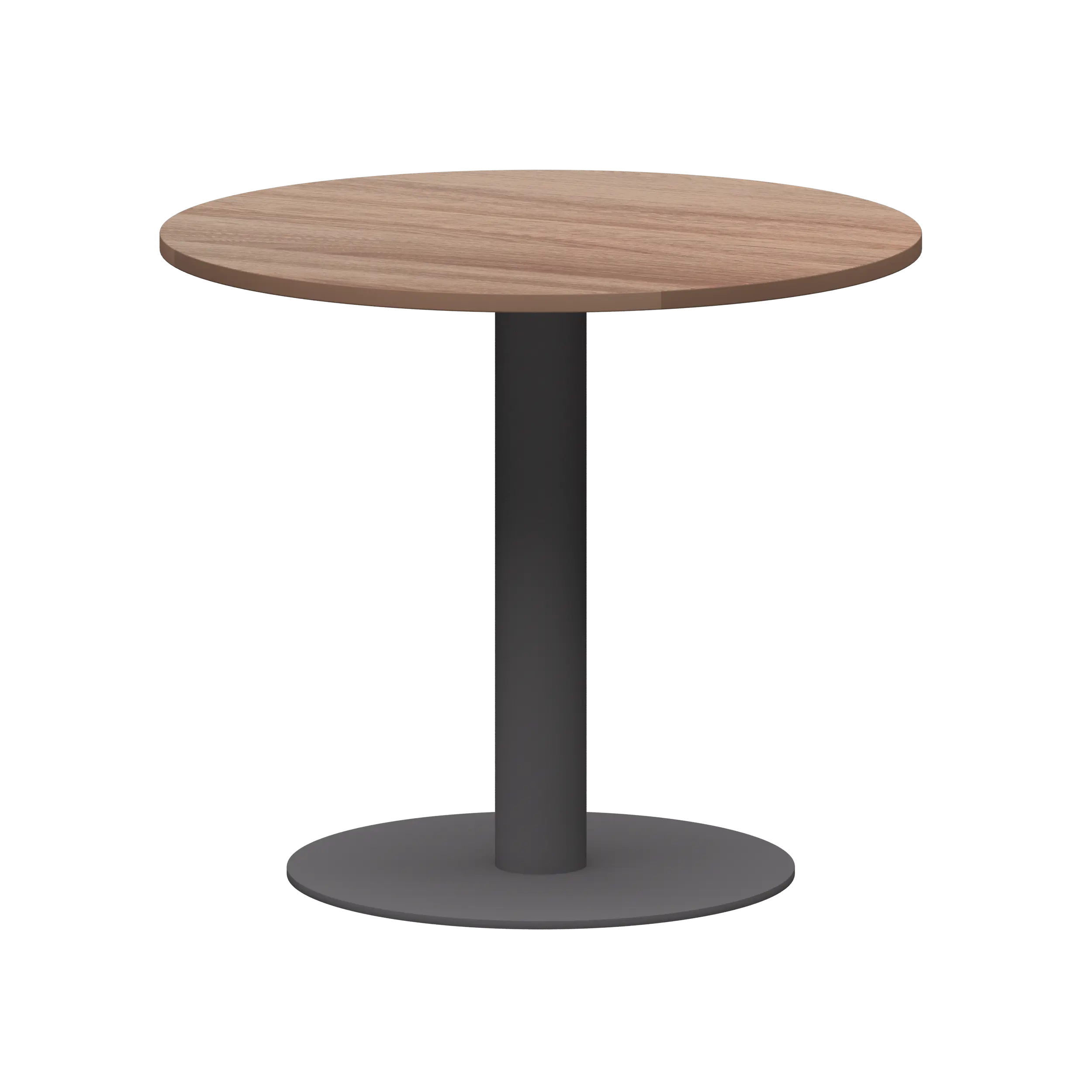 Стол круглый Арго-М АМ-Д90 Темный шимо/Антрацит