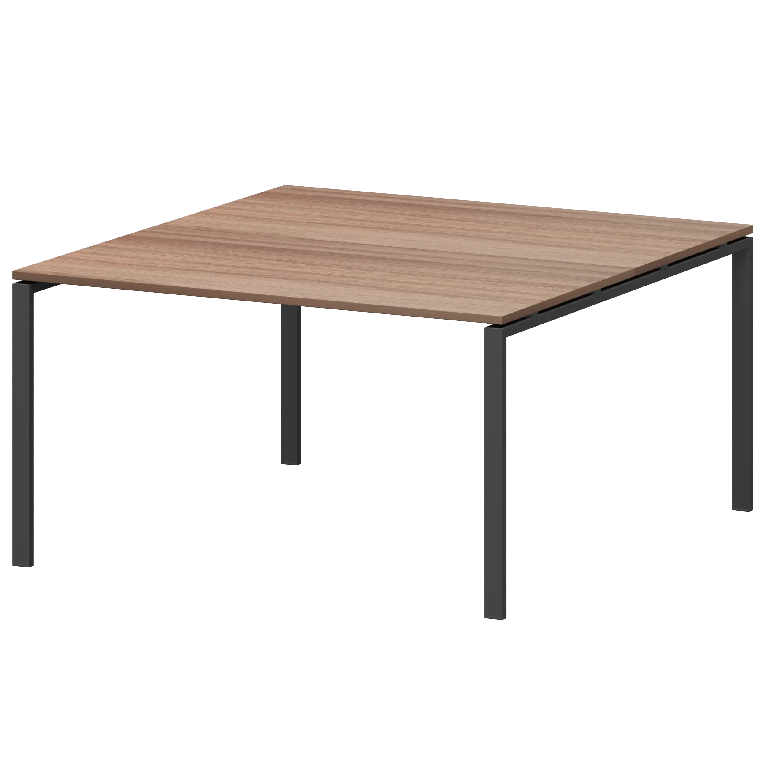 Стол переговорный на металлокаркасе Арго-М АМП-003.123 Темный шимо/Антрацит