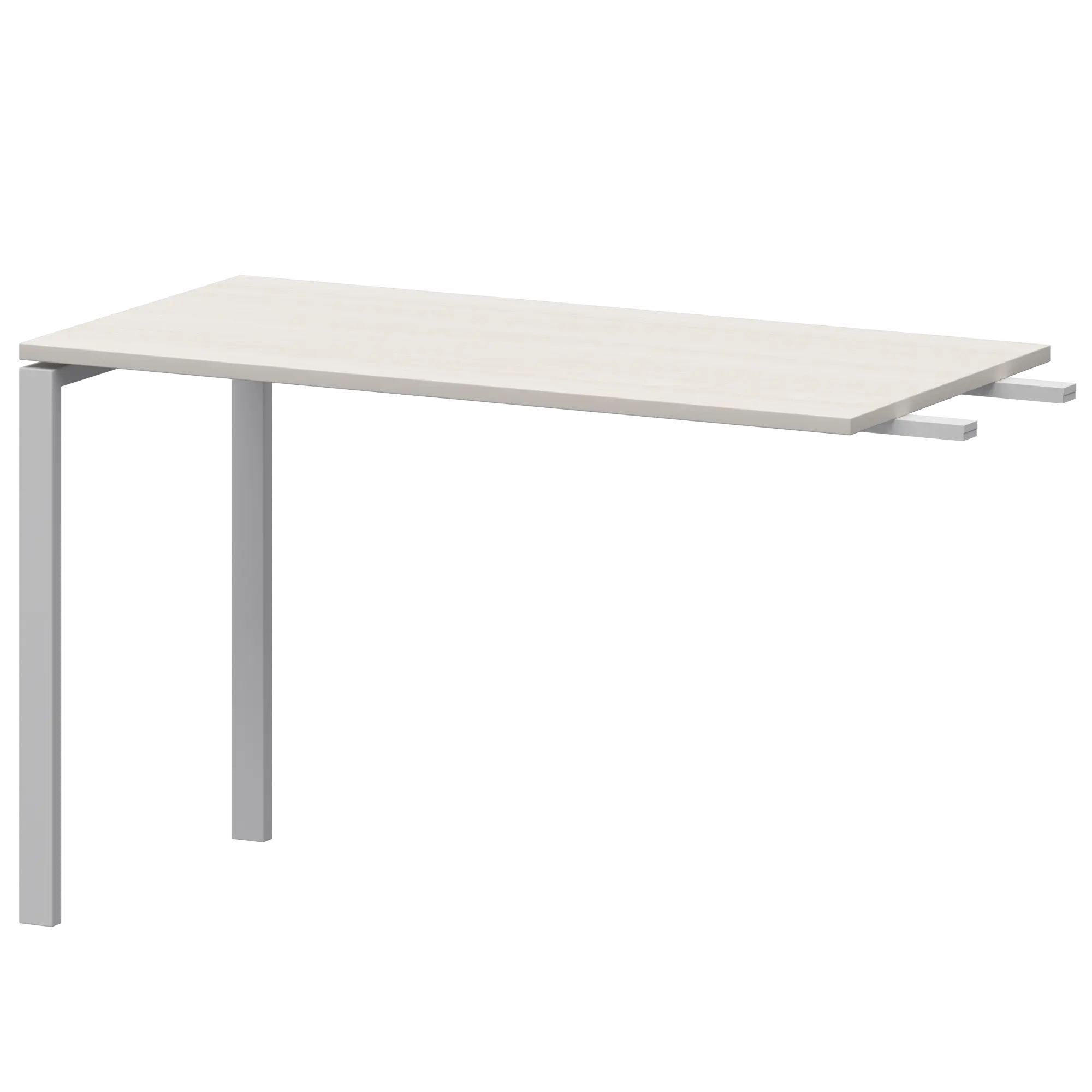 Бриф-приставка на металлокаркасе Арго-М АМ-120.60 Ясень шимо/Белый