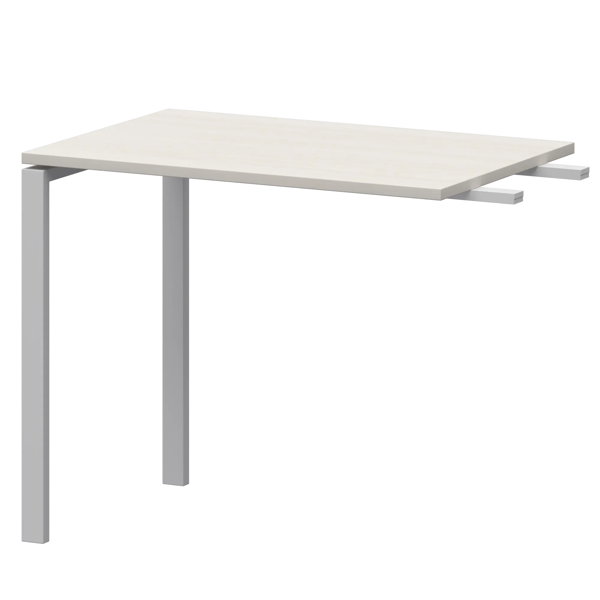 Бриф-приставка на металлокаркасе Арго-М АМ-090.60 Ясень шимо/Белый