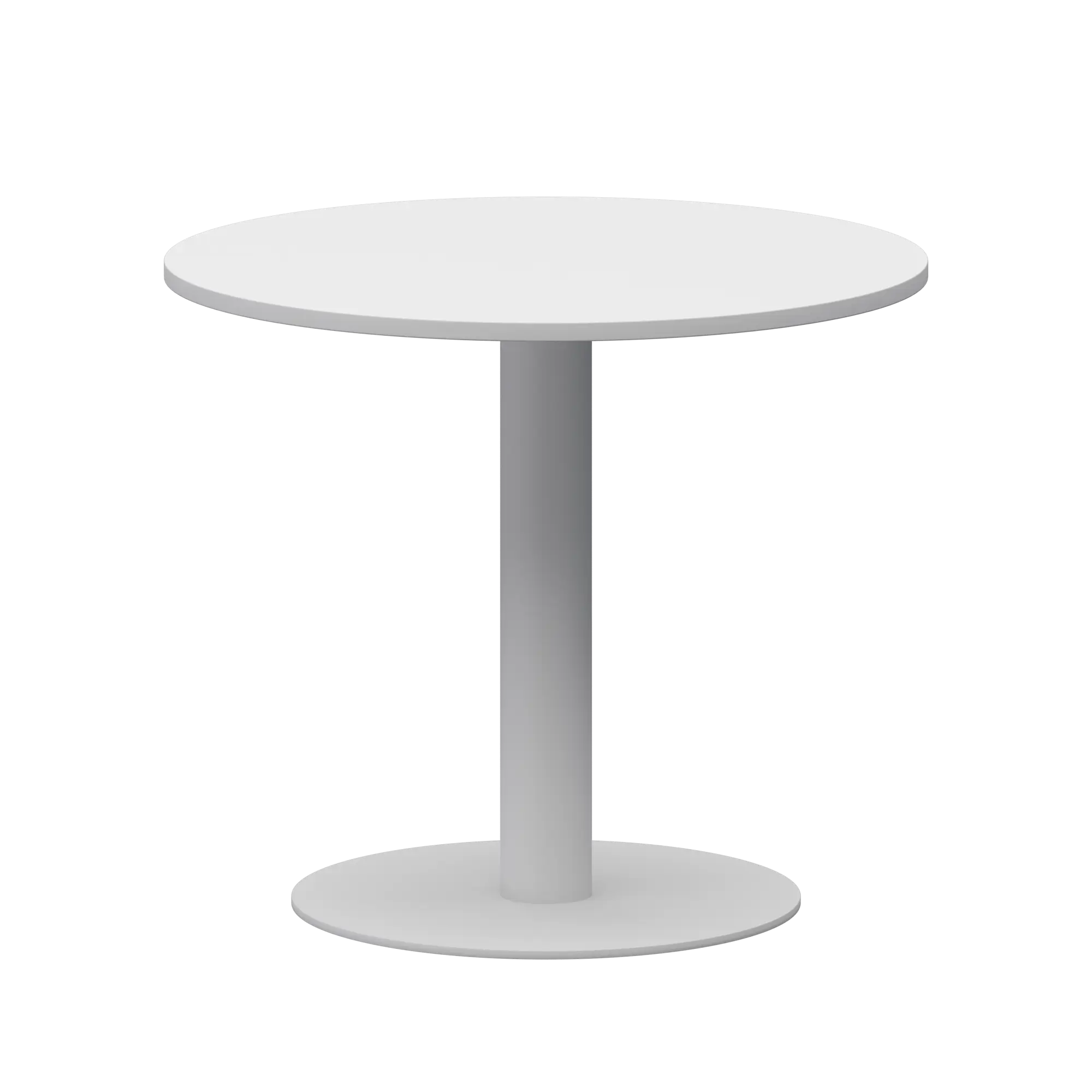 Стол круглый Арго-М АМ-Д90 Белый/Белый