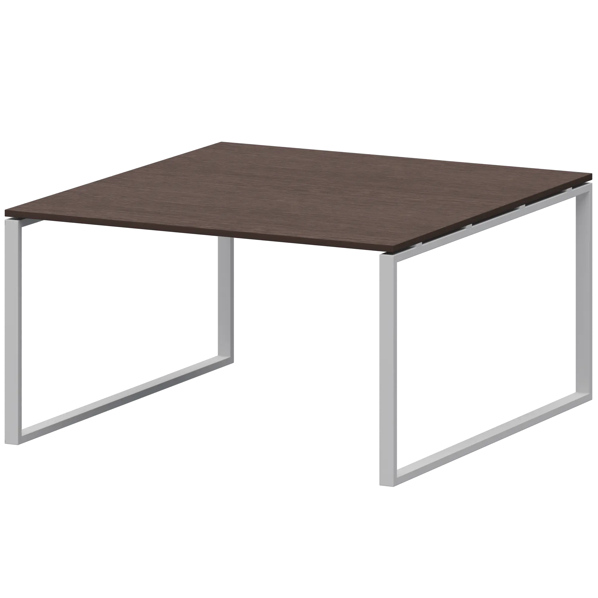 Стол переговорный на металлокаркасе Арго-М АМП.О-002.123 Дуб венге/Белый