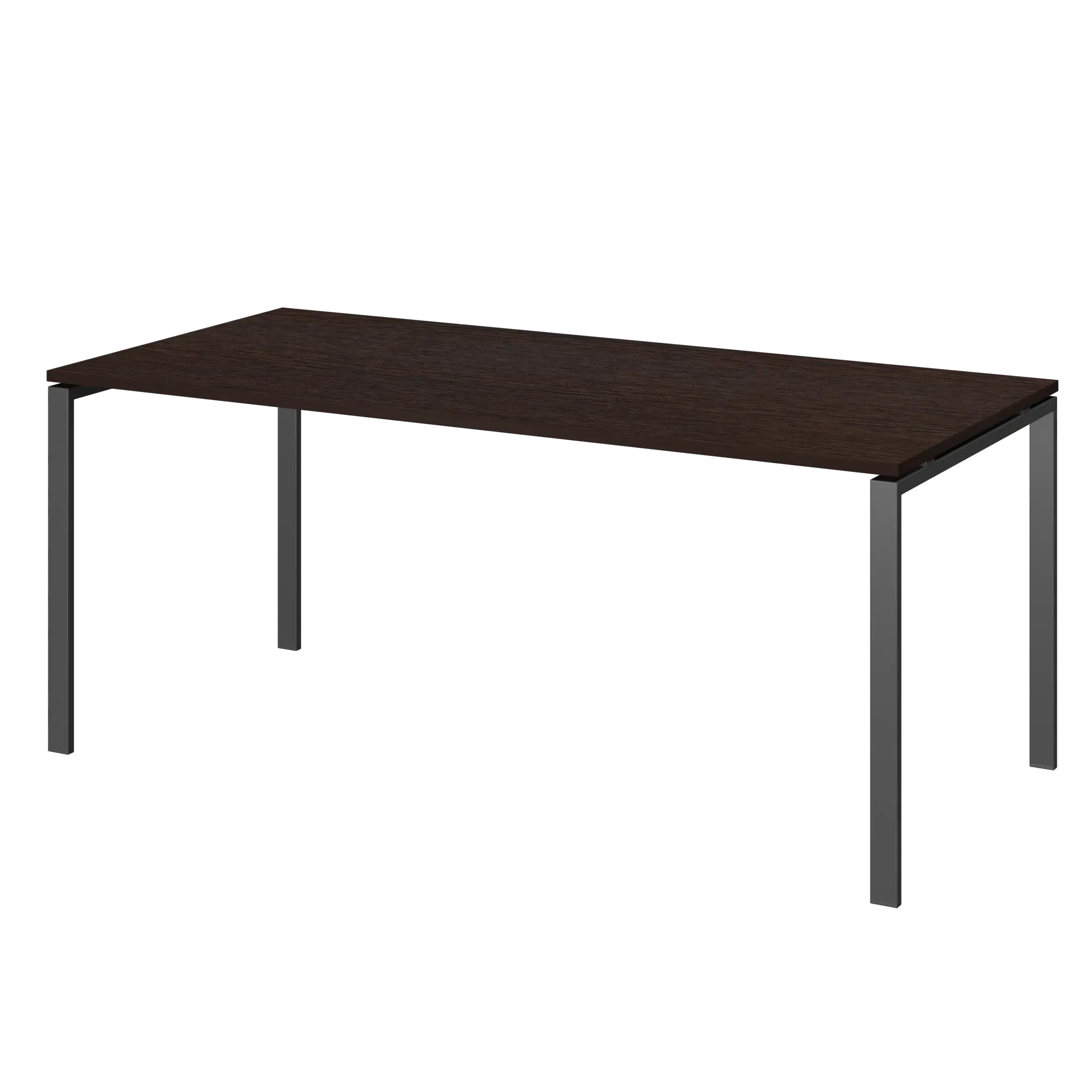 Стол на металлокаркасе для заседаний Арго-М АМ-0058 Дуб венге/Антрацит