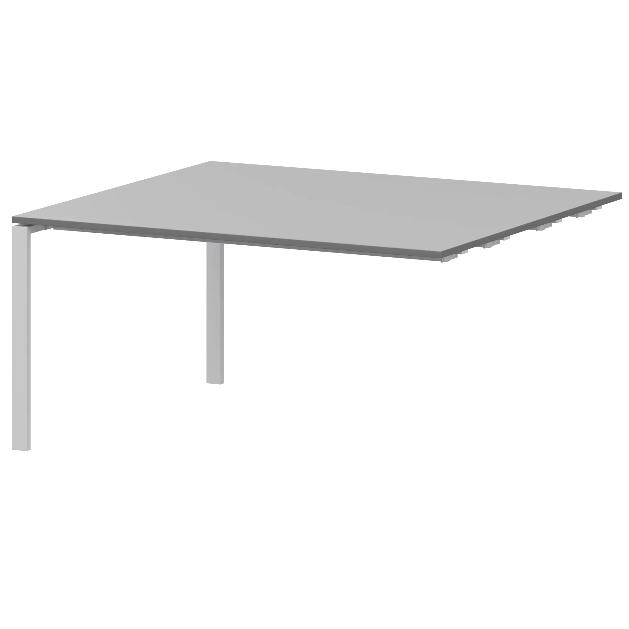 Модуль стола переговорного Арго-М АМЭ-005.123 Серый/Белый