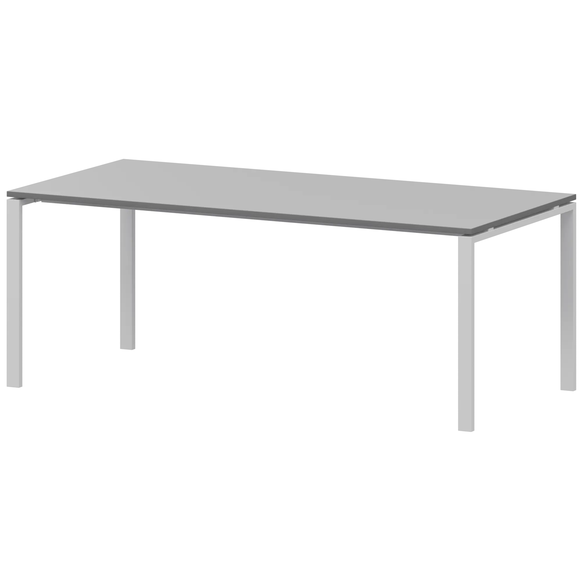 Стол на металлокаркасе для заседаний Арго-М АМ-0058 Серый/Белый