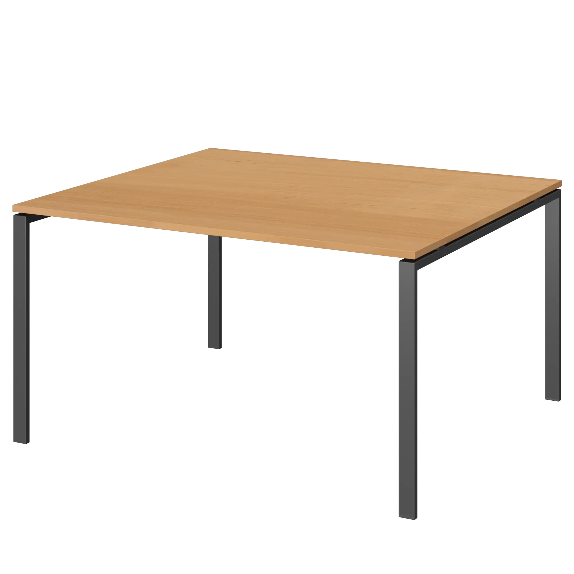 Стол переговорный на металлокаркасе Арго-М АМП-004.123 Ольха/Антрацит