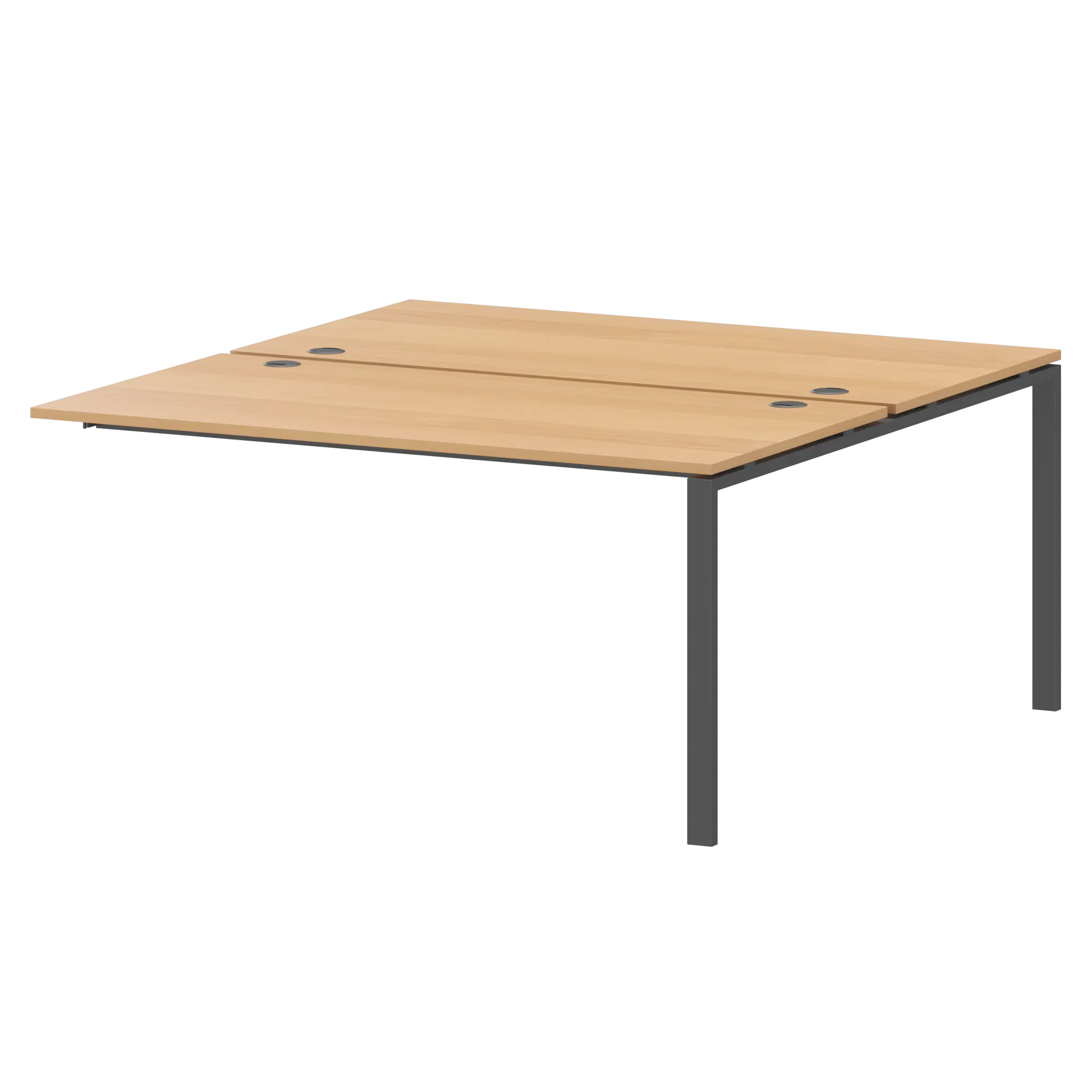 Модуль двойной на 2 рабочих места Арго-М АМБЭ-005.60 Ольха/Антрацит