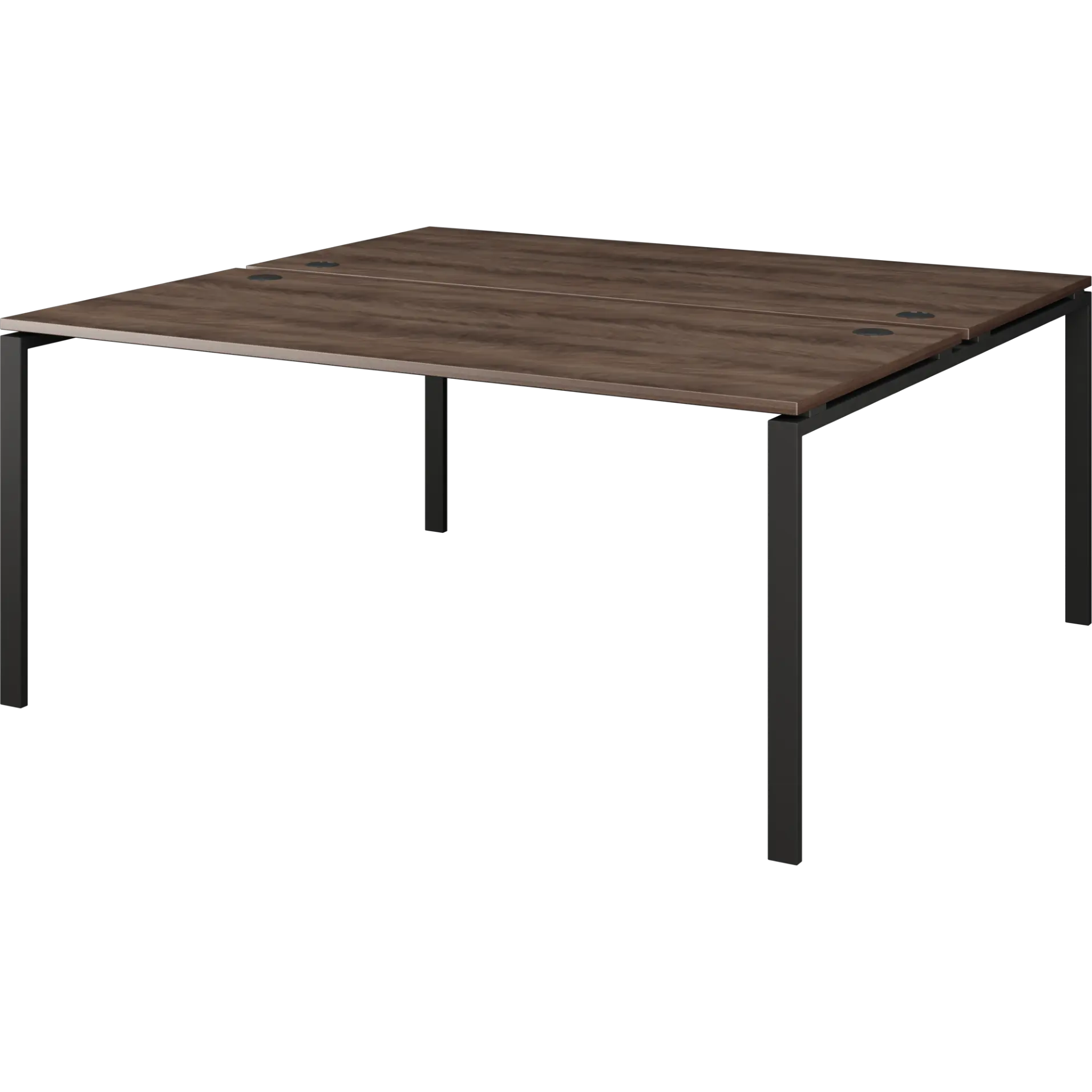 Бенч двойной на 2 рабочих места Арго-М АМБ-005 Лагос/Антрацит