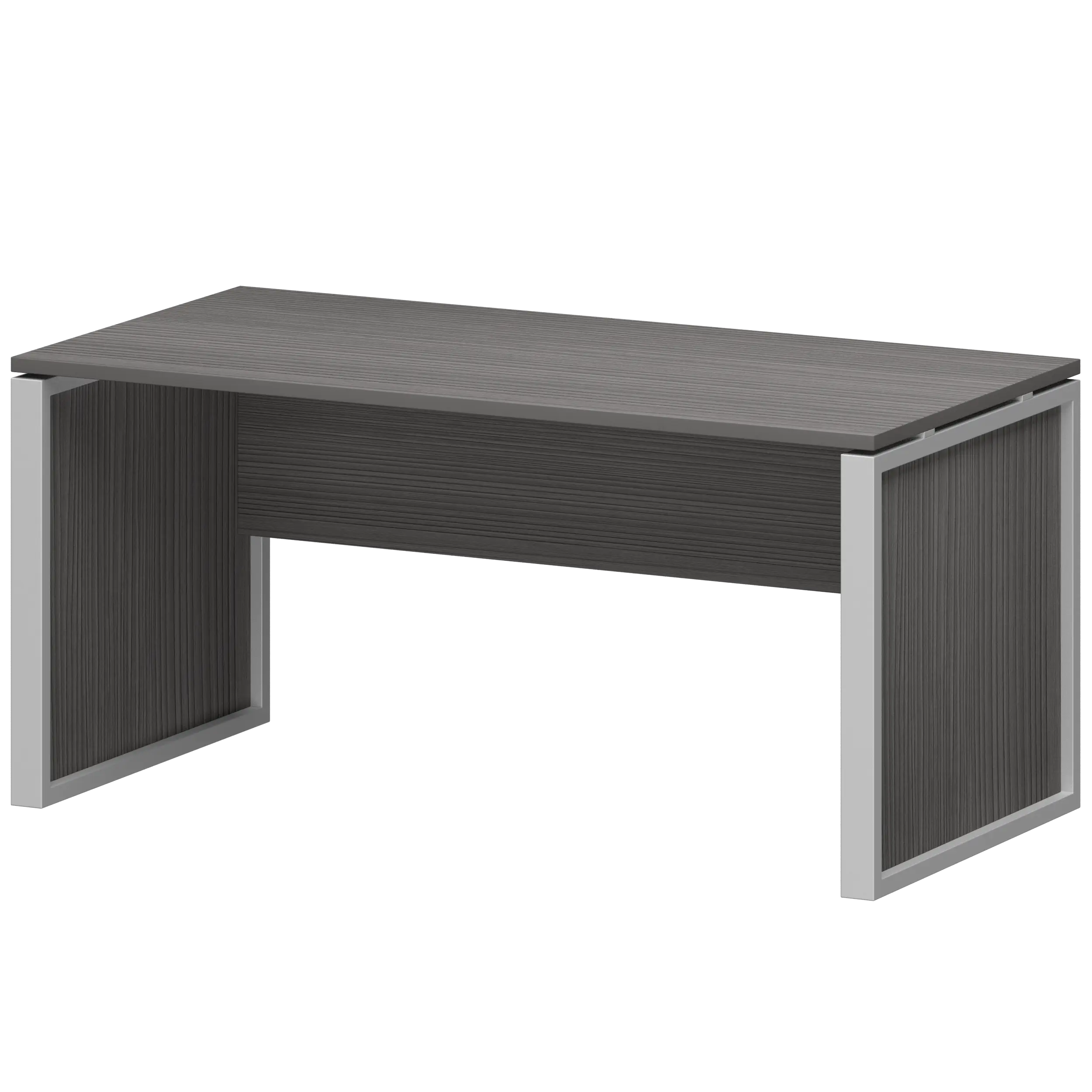 Стол руководителя Аргентум-М НТМ-160 Лиственница/Металлик