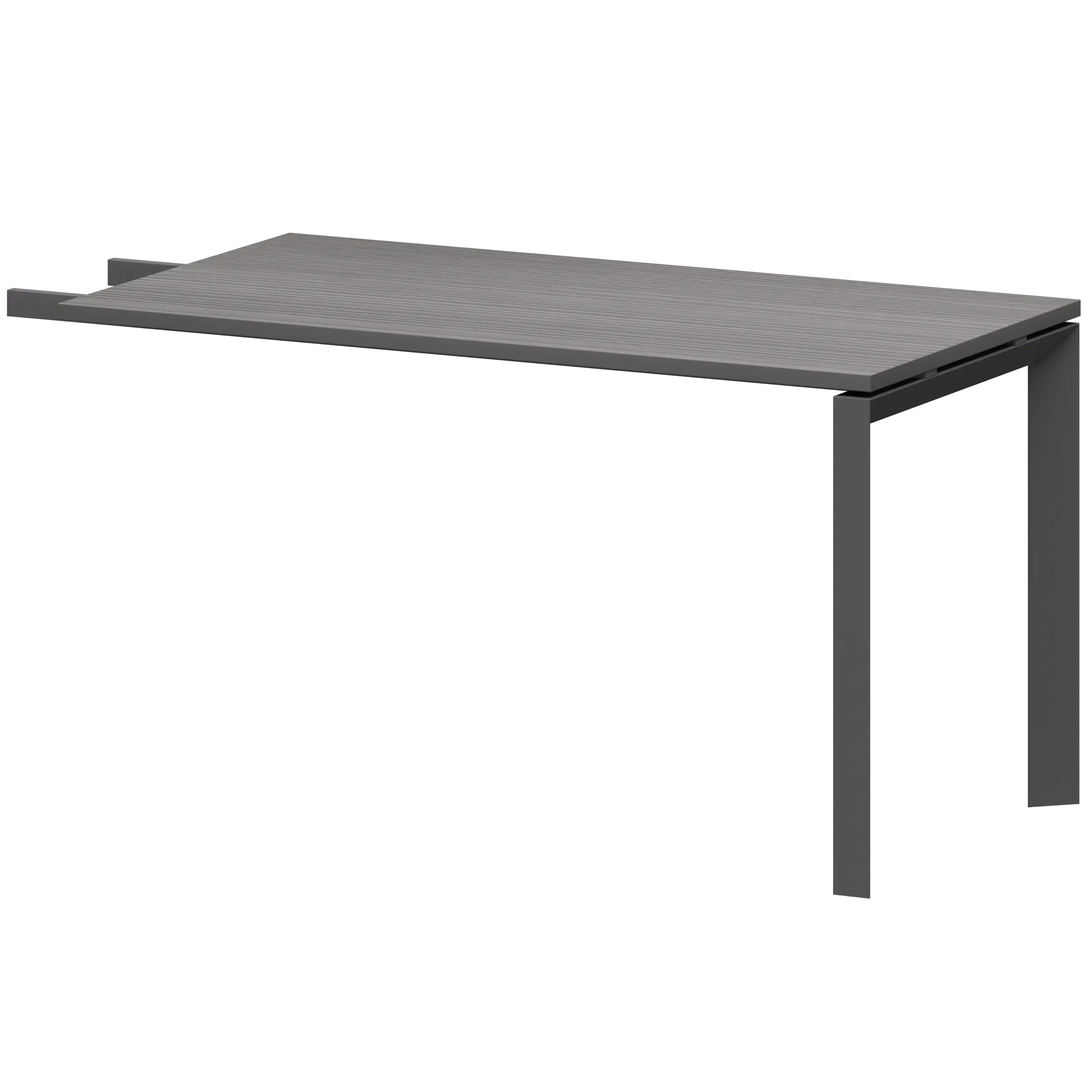 Бриф-приставка на мтеталлокаркасе  Аргентум-МП НТМПБ-П-735 Лиственница/Антрацит