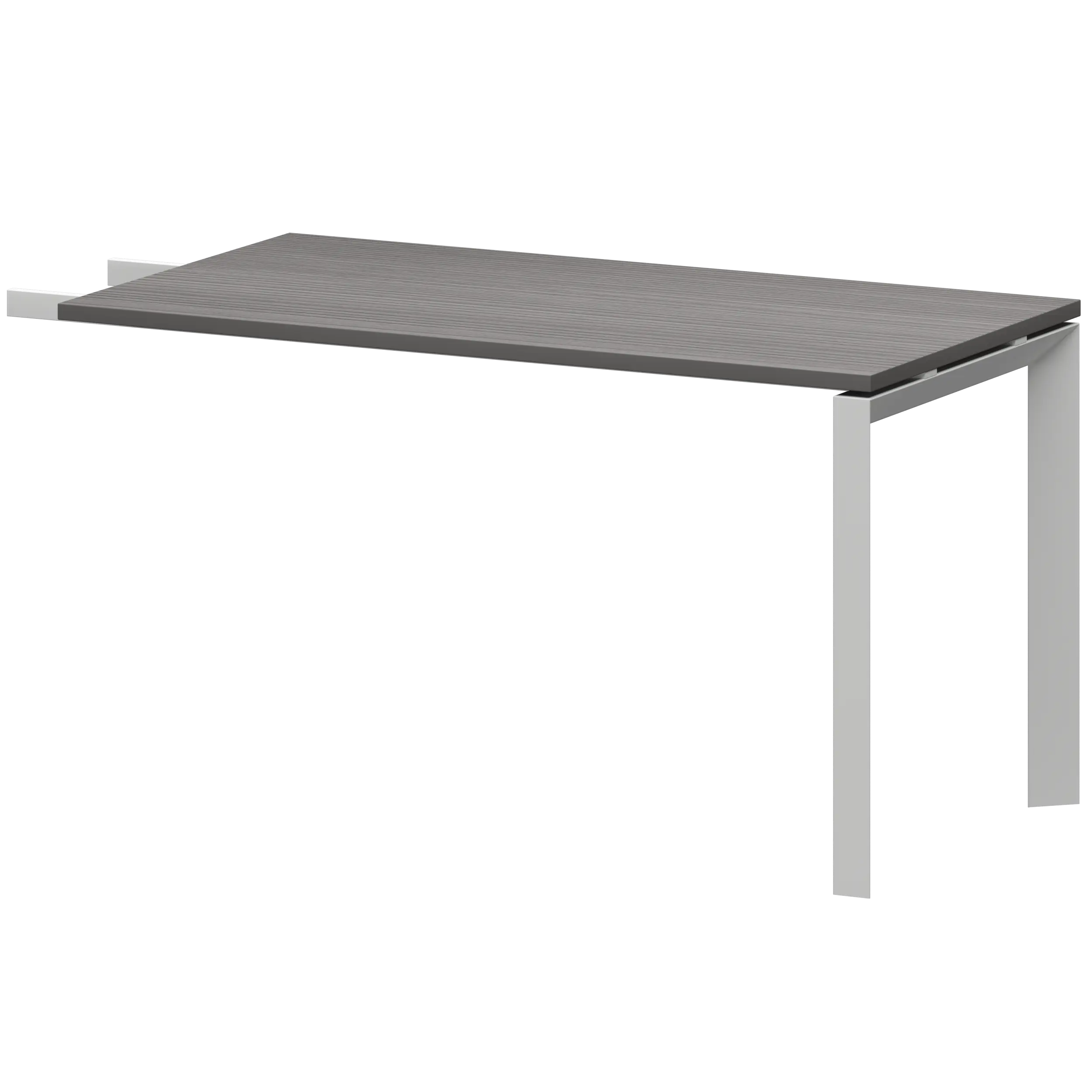 Бриф-приставка на металлокаркасе  Аргентум-МП НТМПБ-П-735 Лиственница/Белый