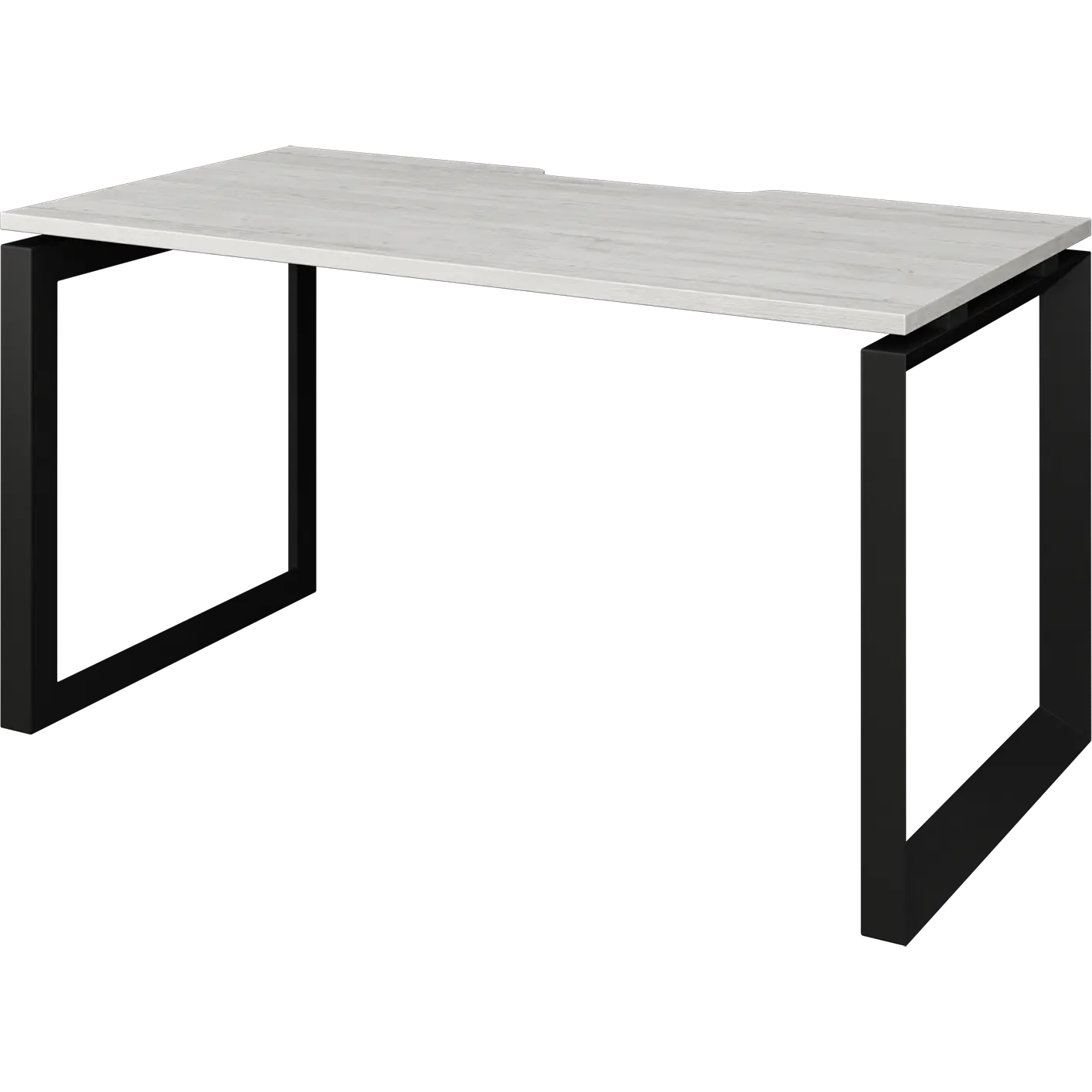 Стол на металлокаркасе Аргентум-МП НТМП.О-140 Сосна винтер/Антрацит