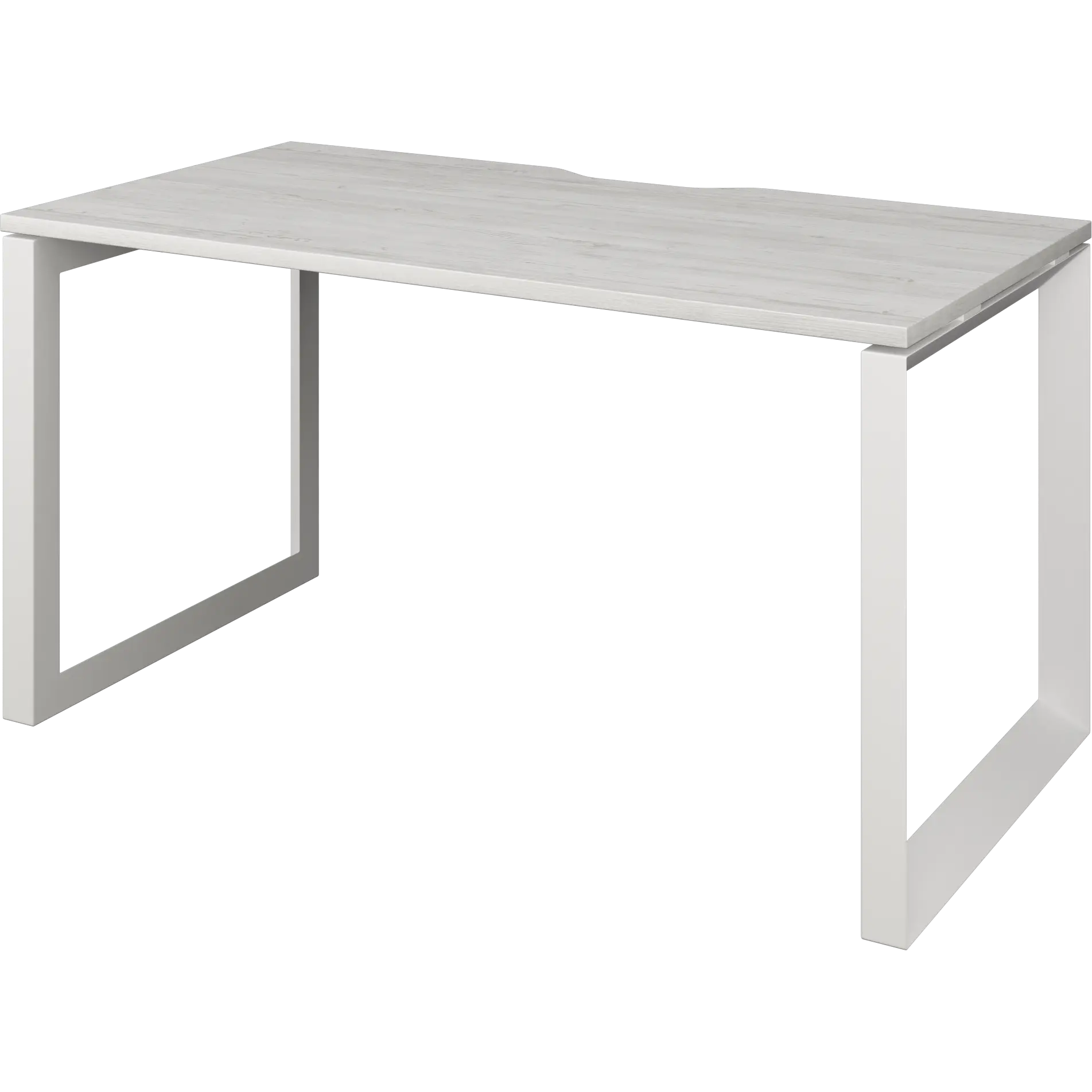 Стол на металлокаркасе Аргентум-МП НТМП.О-140 Сосна винтер/Белый